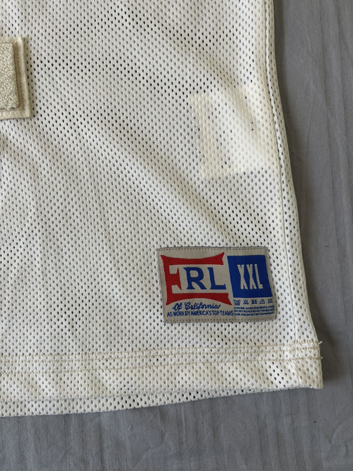 ERL ERL 76 California Football Jersey T-shirt in Off-White Size US XXL / EU 58 / 5 - 5 Thumbnail