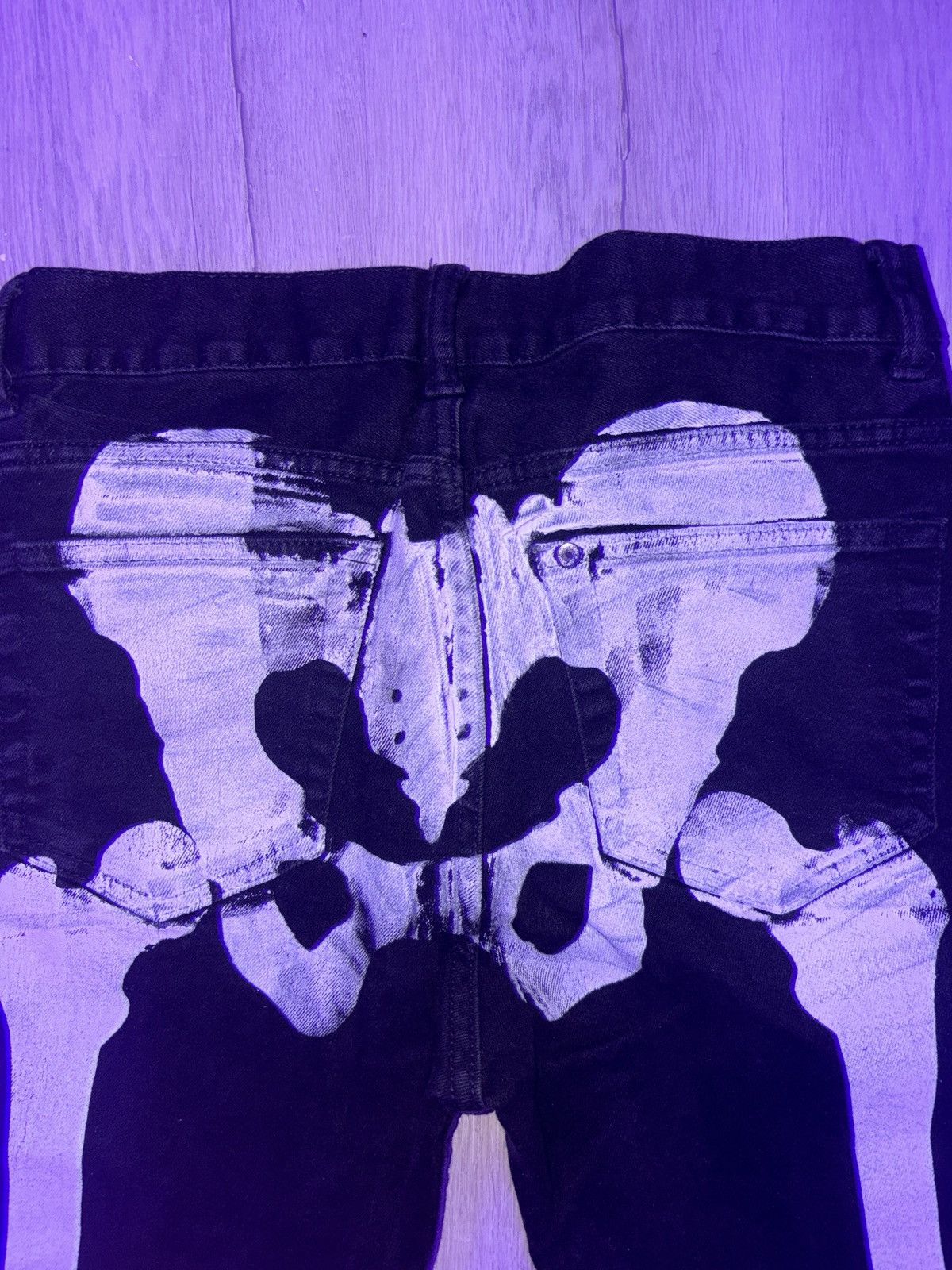 Other Klan Life - KL Clothing " SOLID COLORED OG SKELETON DENIM" Size US 29 - 4 Thumbnail