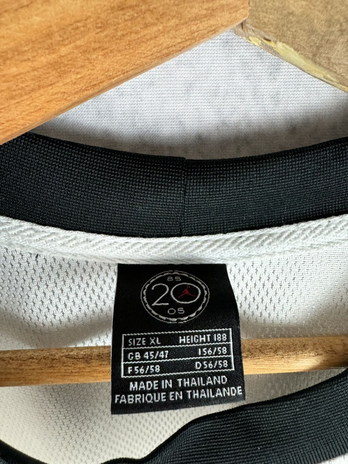 Jordan Brand Retro Nike Jordan White Dream Team Jersey Size US XL / EU 56 / 4 - 3 Thumbnail