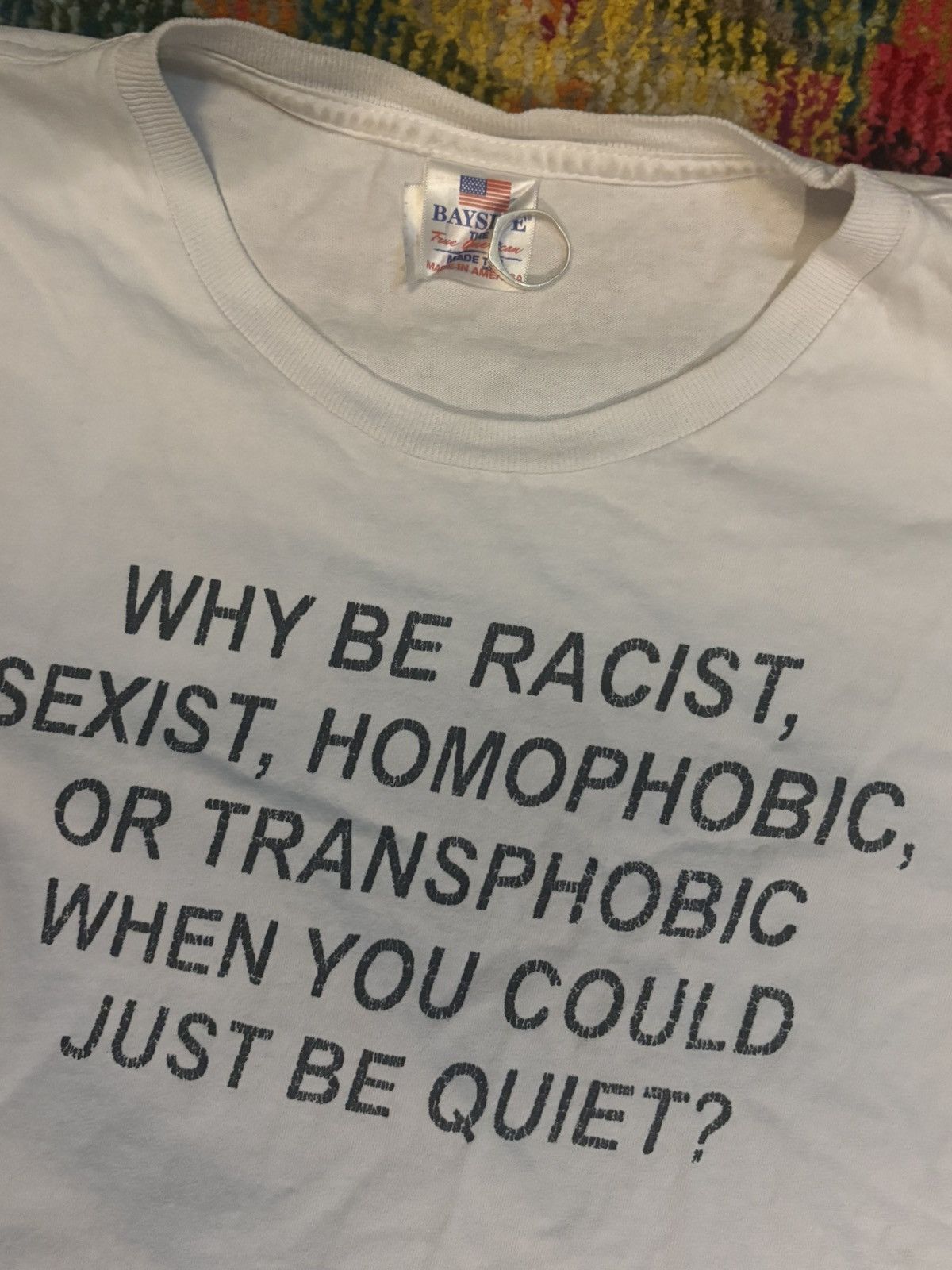 Other vintage white frank ocean homo statement tee Size US L / EU 52-54 / 3 - 1 Thumbnail