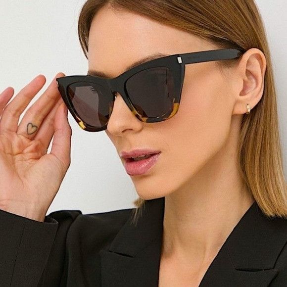 Saint Laurent Paris NEW SAINT LAURENT SL214 KATE 010 SUNGLASSES Size ONE SIZE - 2 Thumbnail
