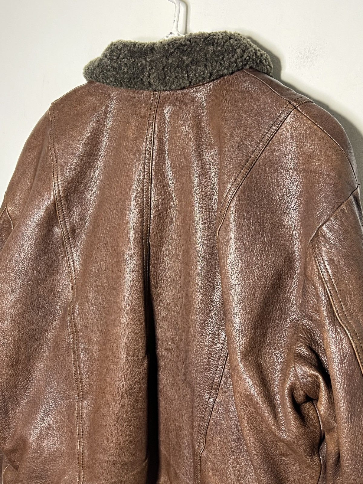 Giorgio Armani Giorgio Armani runway shearling aviator jacket archive Size US M / EU 48-50 / 2 - 11 Thumbnail