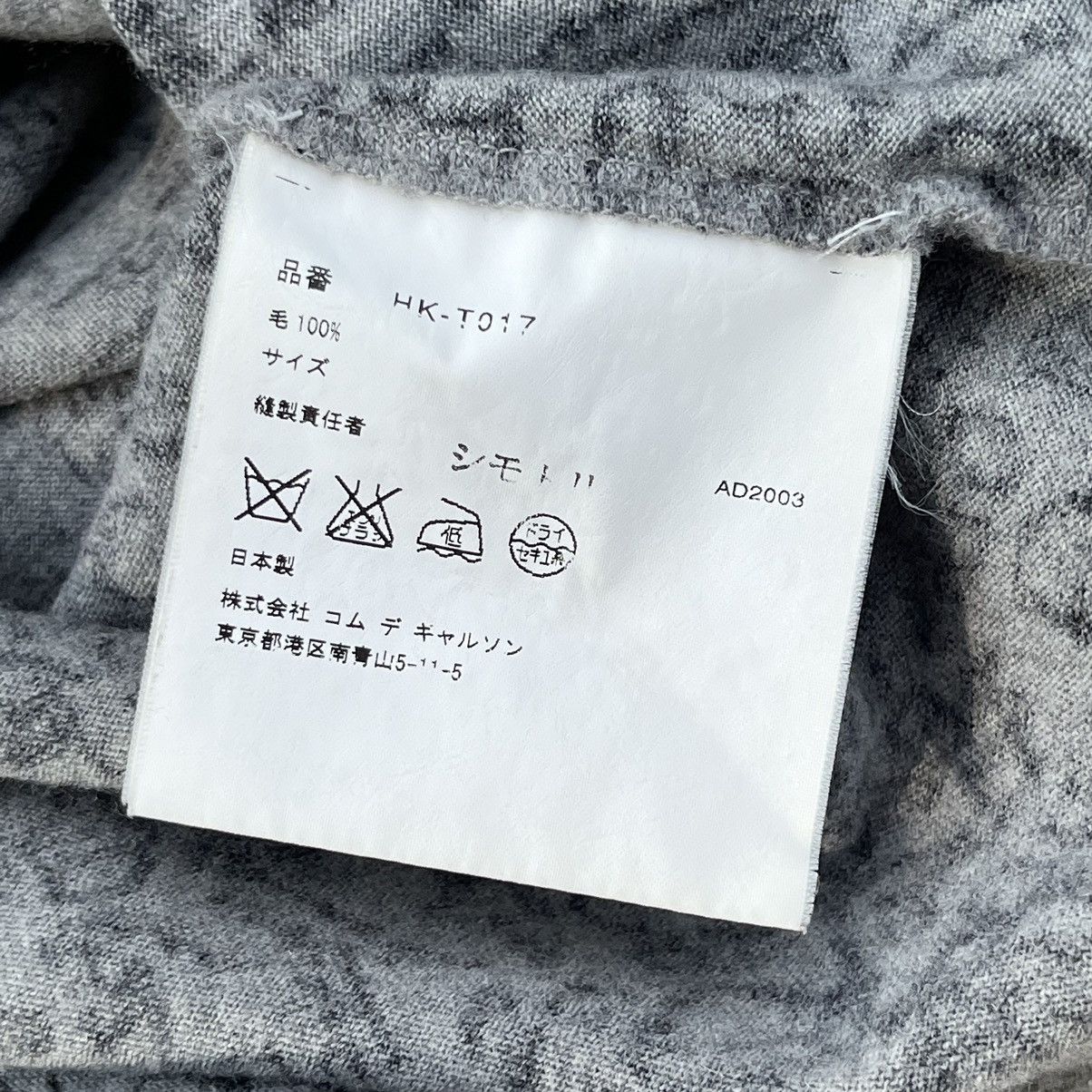 Comme des Garcons AW2003 Rare Comme Des Garcons Homme Wool Sweater Size US M / EU 48-50 / 2 - 15 Thumbnail