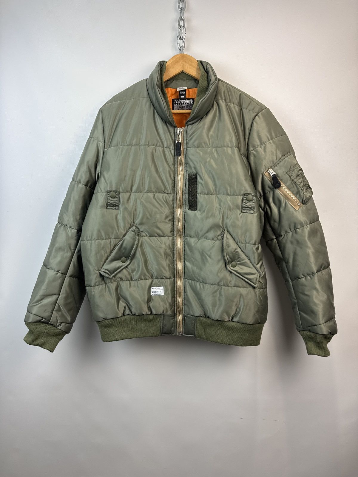 MAGIC STICK Magic Stick Ma-1 Down Jacket Thinsulate Japan Brand Size L Size US L / EU 52-54 / 3 - 1 Thumbnail