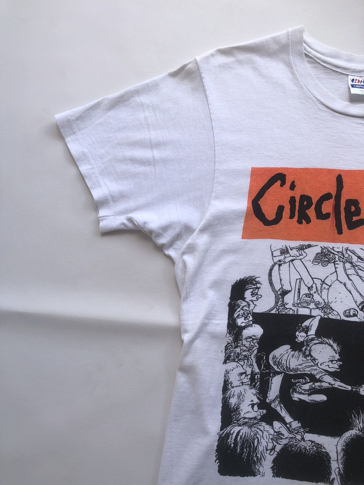 Band Tees Vintage 80s Rare item Circle Jerks Band Tshirt Tee Size US L / EU 52-54 / 3 - 3 Thumbnail