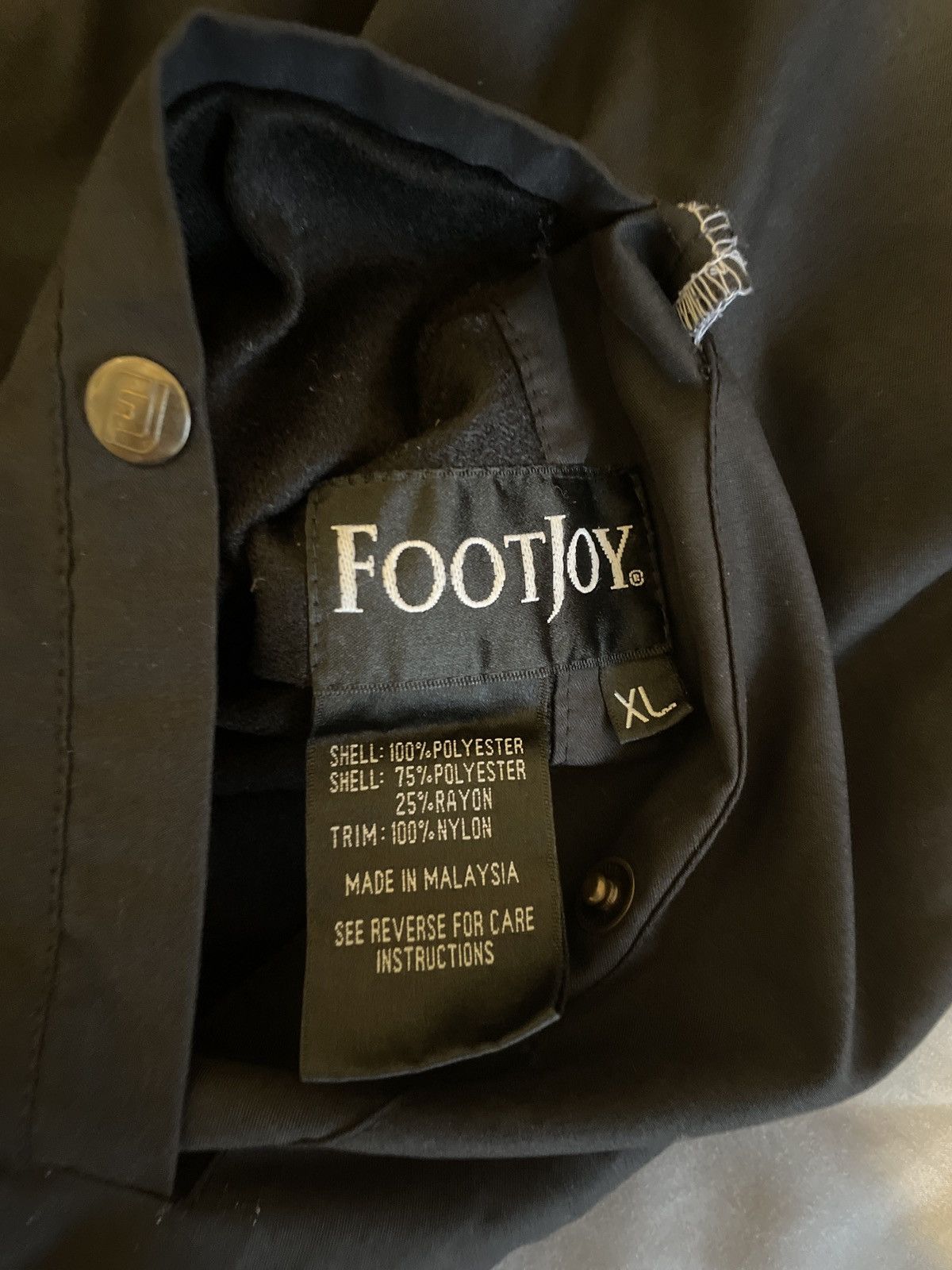 Footjoy Vintage X Footjoy Reversible Golf Quarter-Zip Jacket Size US XL / EU 56 / 4 - 3 Thumbnail