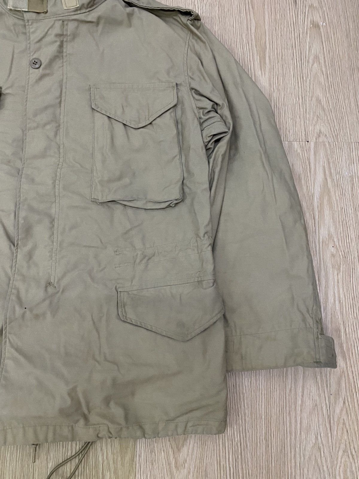Vintage 80' Alpha industries scovill zipper M65 FIELD jacket