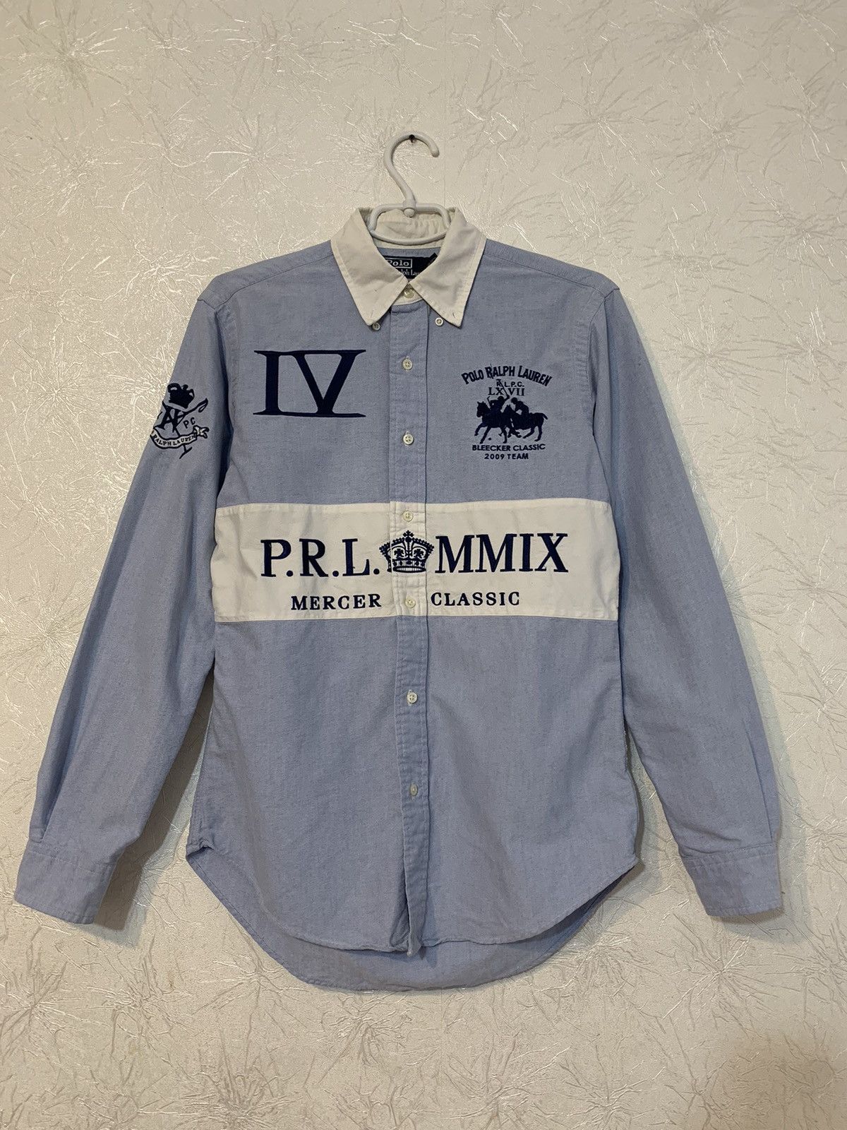 Vintage Polo Ralph Lauren Mercer Classic Shirt P.R.L. MMIX
