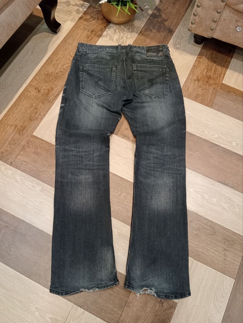 semanticdesign SEMANTIC DESIGN JAPAN FLARED DENIM PANTS Size US 34 / EU 50 - 10 Thumbnail