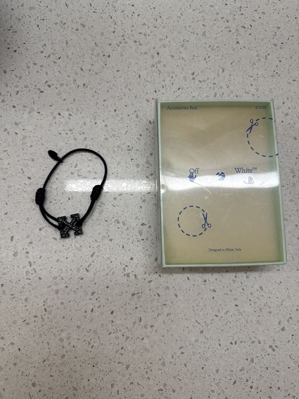Off-White Off-White cord diamond bracelet Size ONE SIZE - 2 Thumbnail