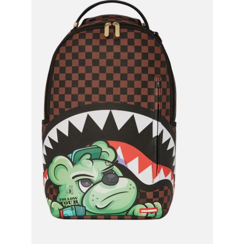 Sprayground SPRAYGROUND MONEY GRUMP BACKPACK B5671 MONEY BEAR NEW Size ONE SIZE - 1 Thumbnail