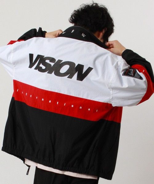 Vision Streetwear Vision Street Wear Oversize Back Logo Nylon Jacket Size US L / EU 52-54 / 3 - 1 Thumbnail