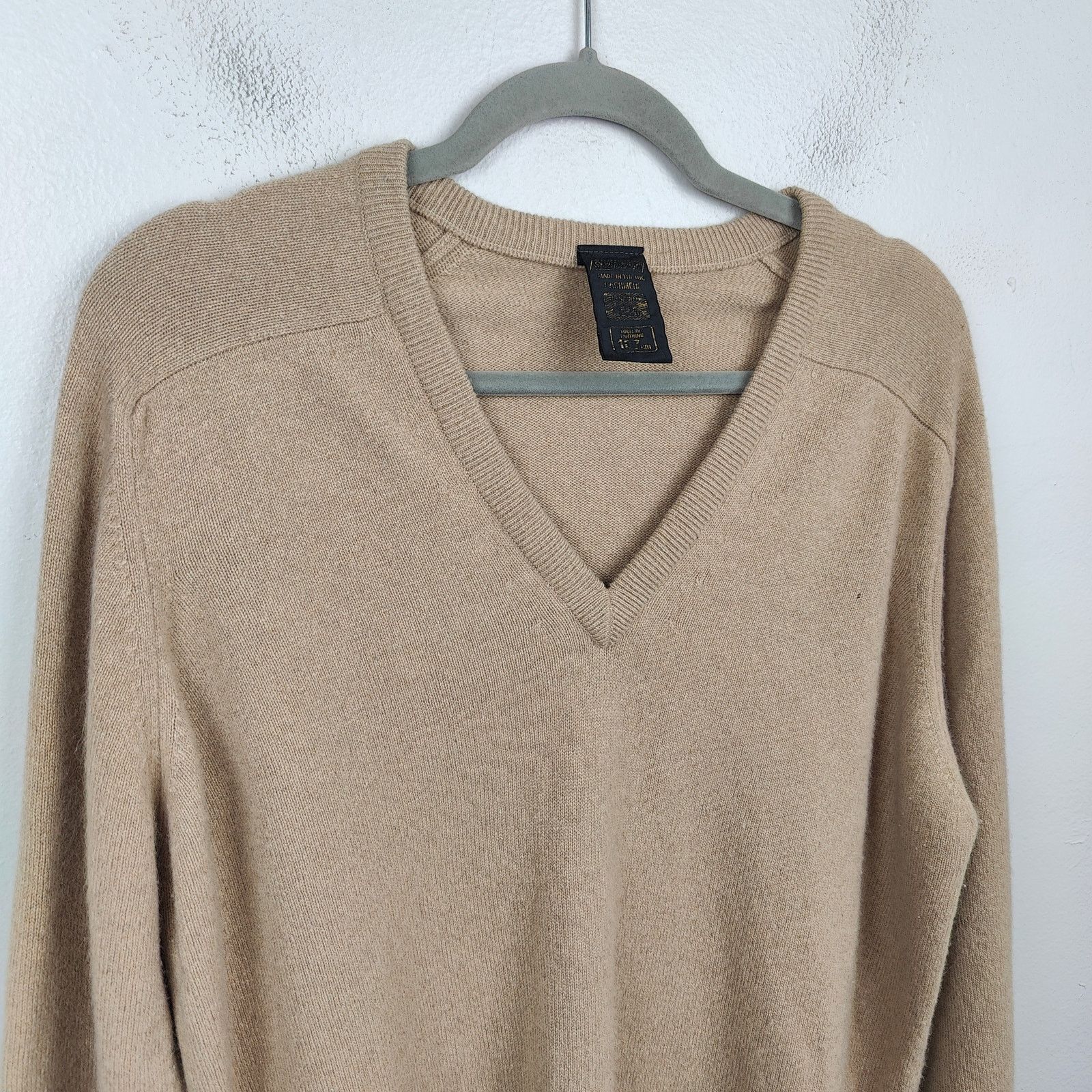 Other Vintage St Michael Sweater Mens 42 US L Tan V-Neck Size US L / EU 52-54 / 3 - 2 Thumbnail