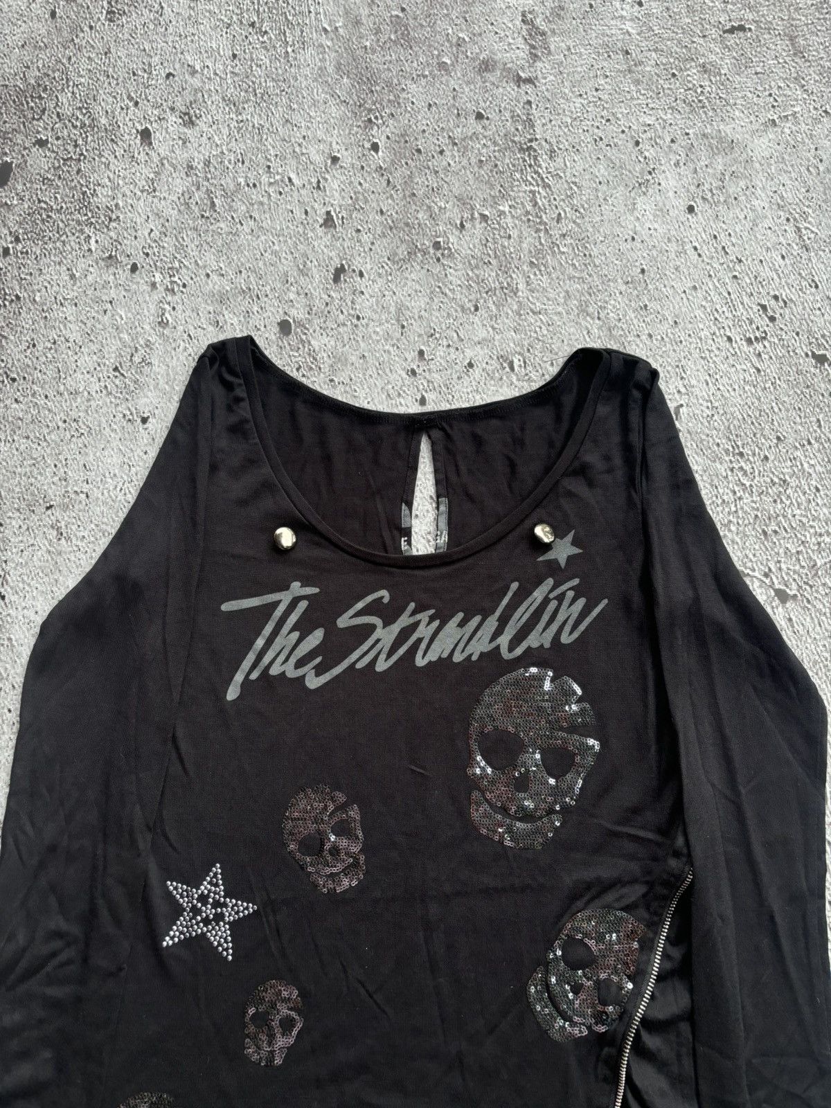 Hysteric Glamour Y2k Maison Gilfy Skull Ifsix Punk style Longsleeve Size M / US 6-8 / IT 42-44 - 2 Thumbnail