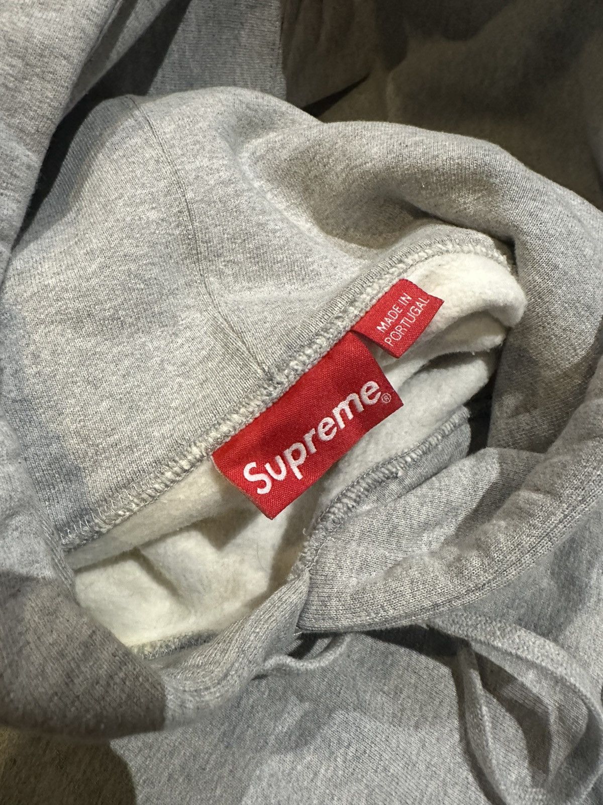 Supreme Heather Grey Handstyle Graffiti Chainstitch Pullover Hoodie Size US XXL / EU 58 / 5 - 7 Thumbnail