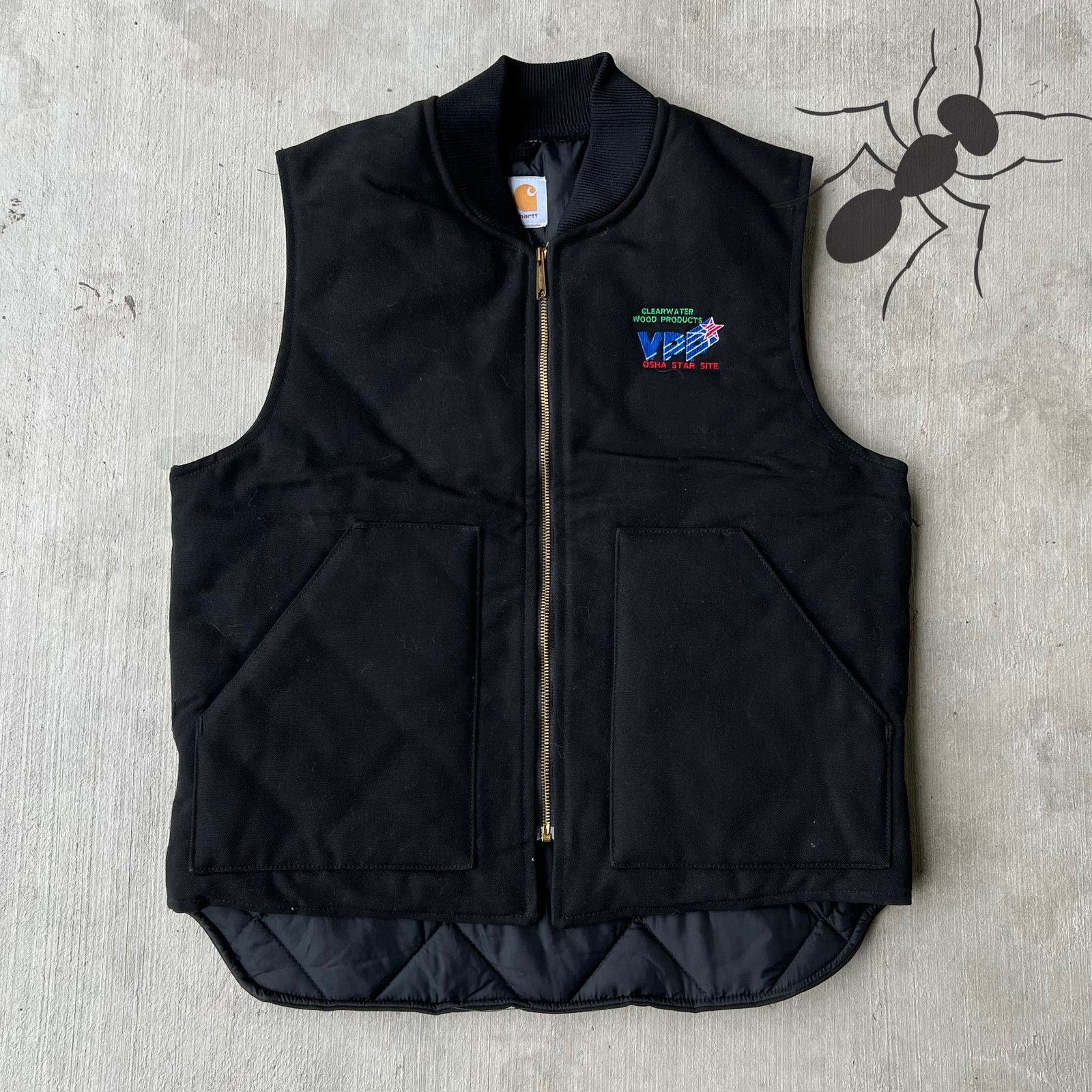 Carhartt × Vintage Carhartt black work wear vest Size US S / EU 44-46 / 1 - 1 Thumbnail