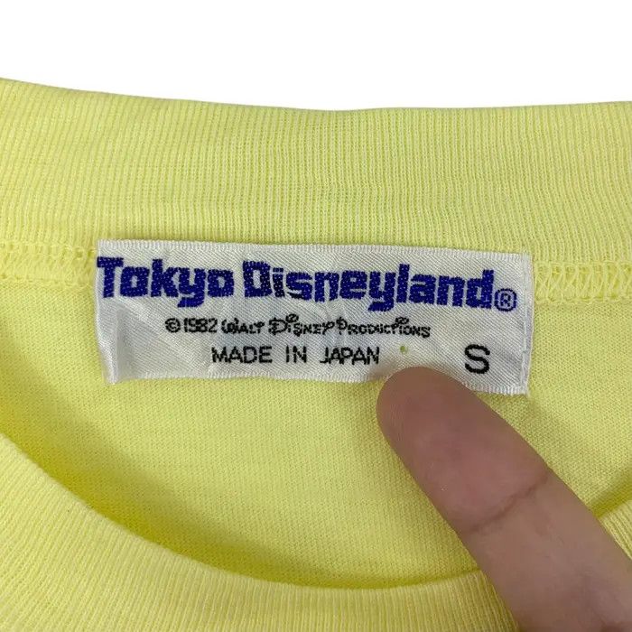Disney Vintage 1982 TOKYO DISNEYLAND Walt Disney Tee Shirt Size US S / EU 44-46 / 1 - 7 Thumbnail