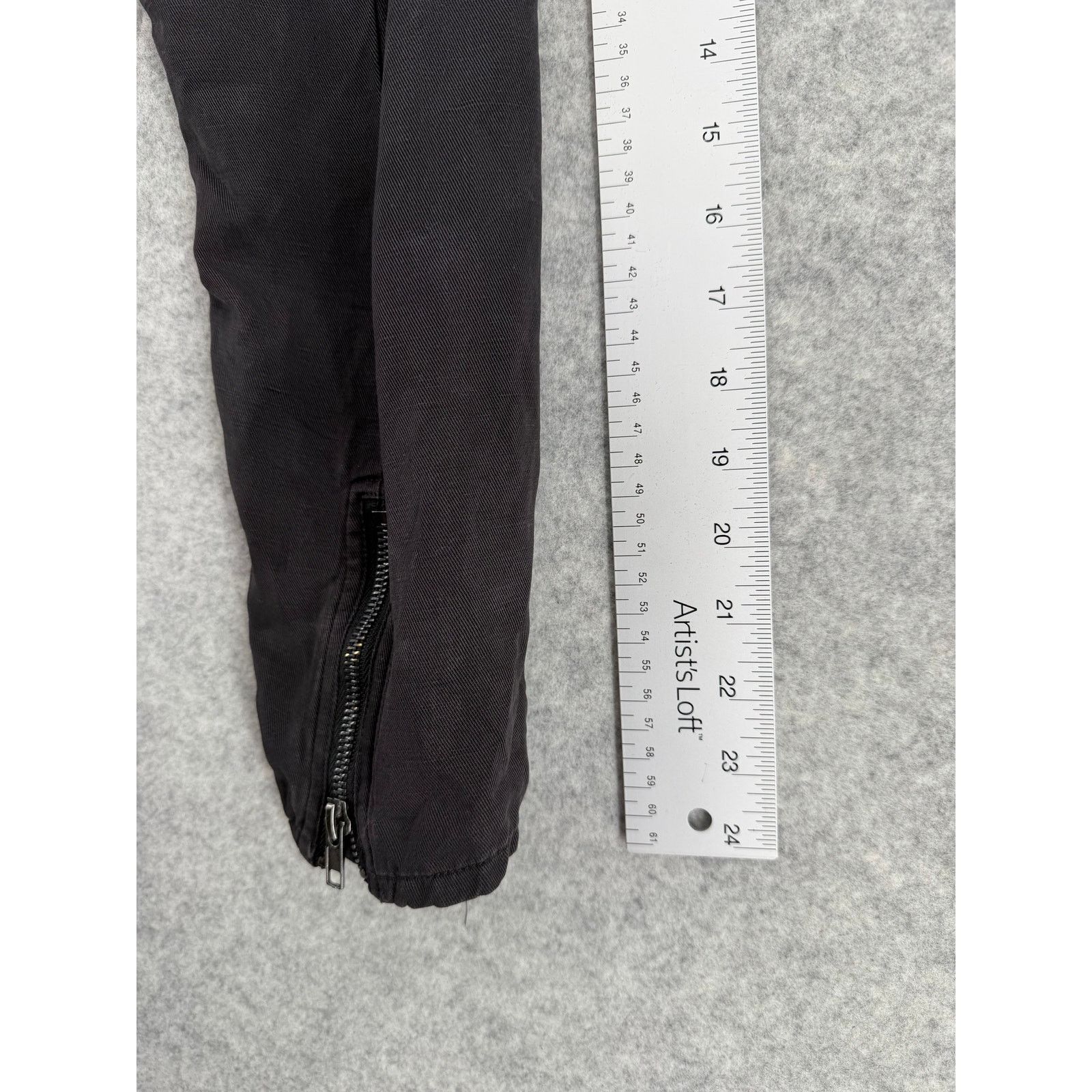 Rails Rails Coal Asymmetric Zip Moto Jacket Vintage Washed Black Size XL / US 12-14 / IT 48-50 - 11 Thumbnail