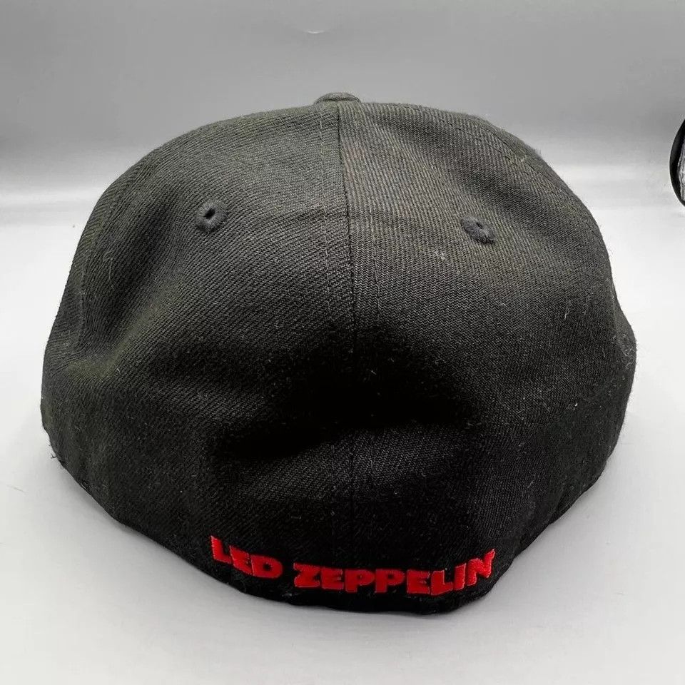 New Era Led Zeppelin Hat Men 7 1/2 Black 59Fifty New Era Fitted Cap Size ONE SIZE - 4 Thumbnail