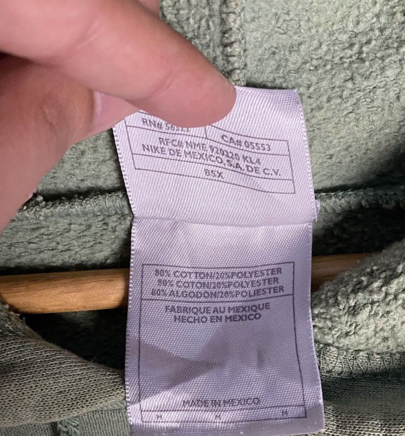 Nike × Vintage VTG CENTER SPELLOUT NIKE HOODIE Size US M / EU 48-50 / 2 - 4 Thumbnail