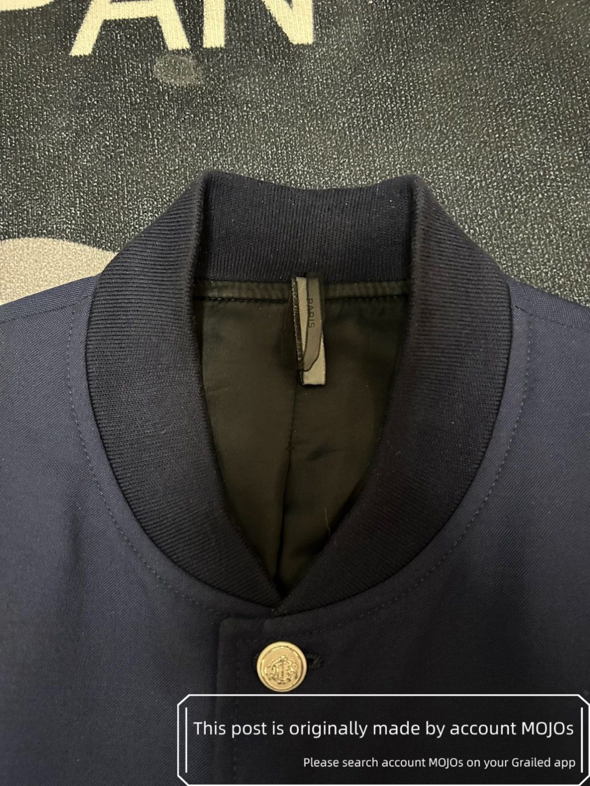 Dior Sz 46 Dior Navy Blue Wool Jacket mojos111552826 Size US S / EU 44-46 / 1 - 2 Thumbnail