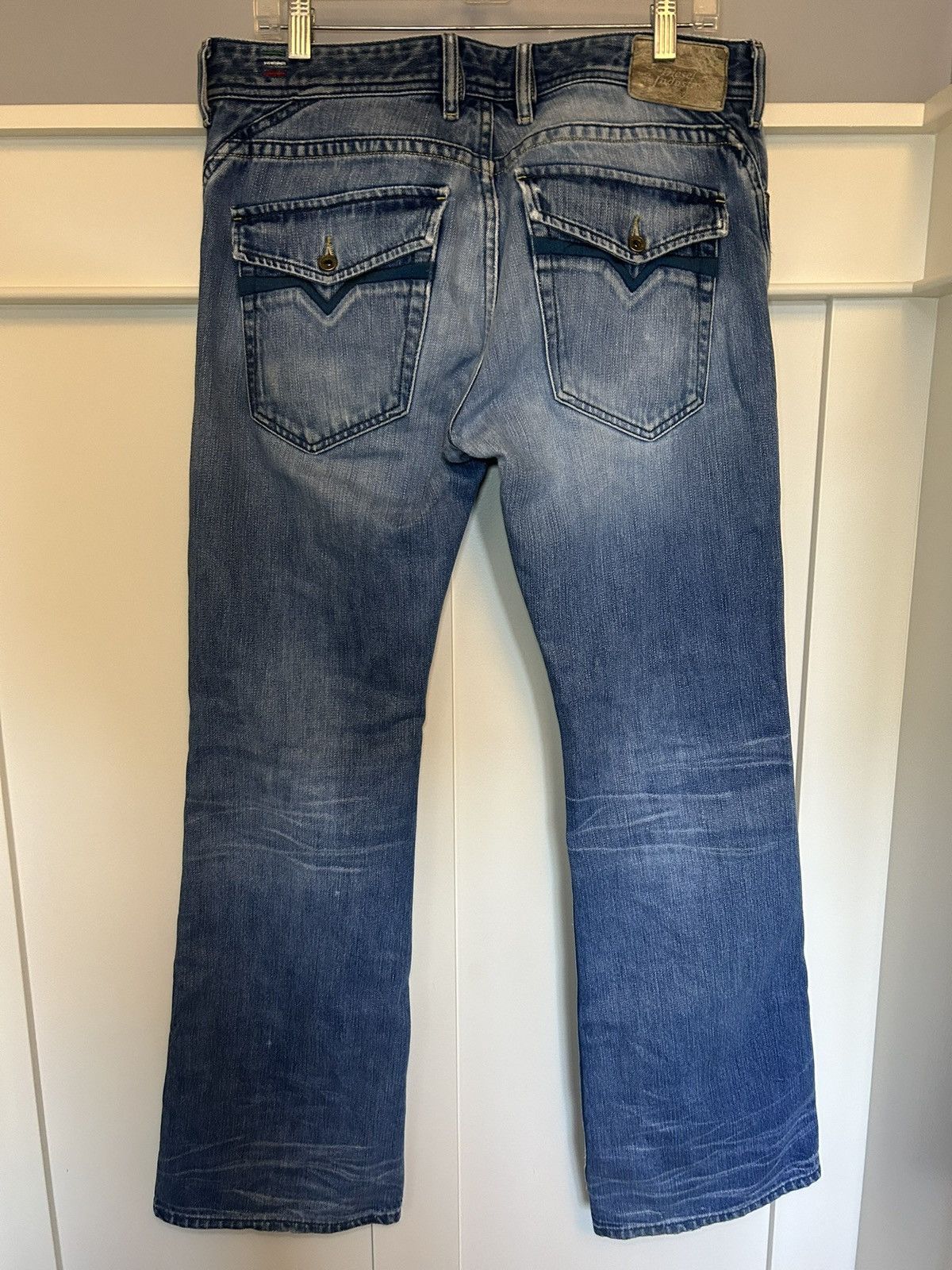Diesel Vintage Diesel made in Italy “Ruky” distressed flared jeans Size US 32 / EU 48 - 2 Thumbnail