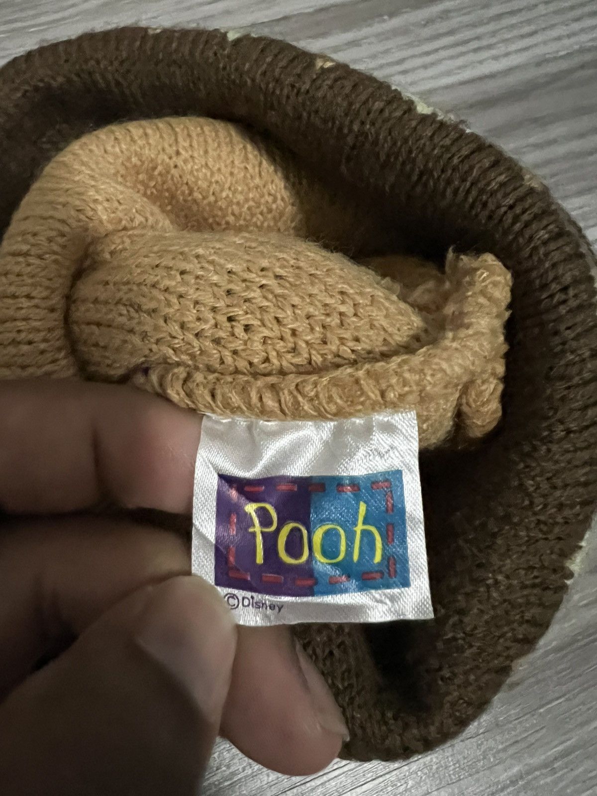 Disney Vintage Pooh Disney Cartoon Beanie Hat Size ONE SIZE - 6 Thumbnail