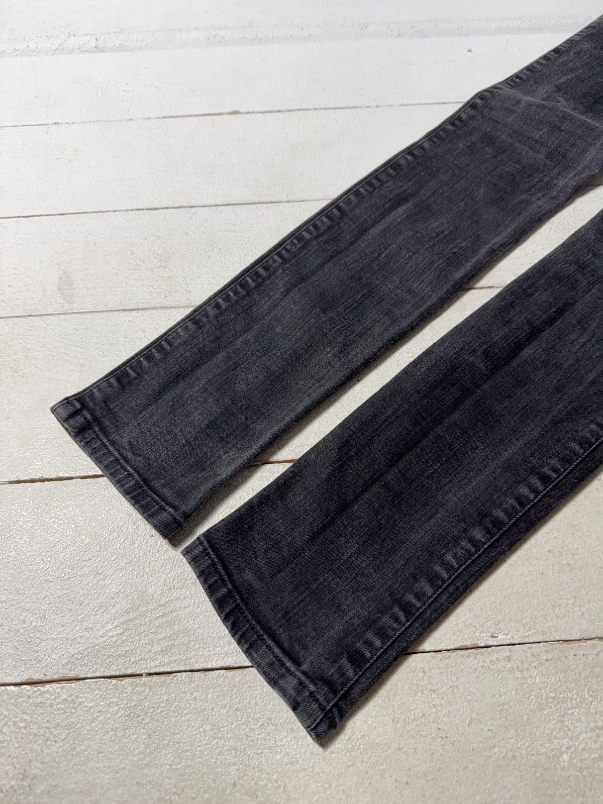 Diesel Luxury Diesel Skinzee Super Slim Skinny Black Stretch Jeans Size 27" / US 4 / IT 40 - 13 Thumbnail