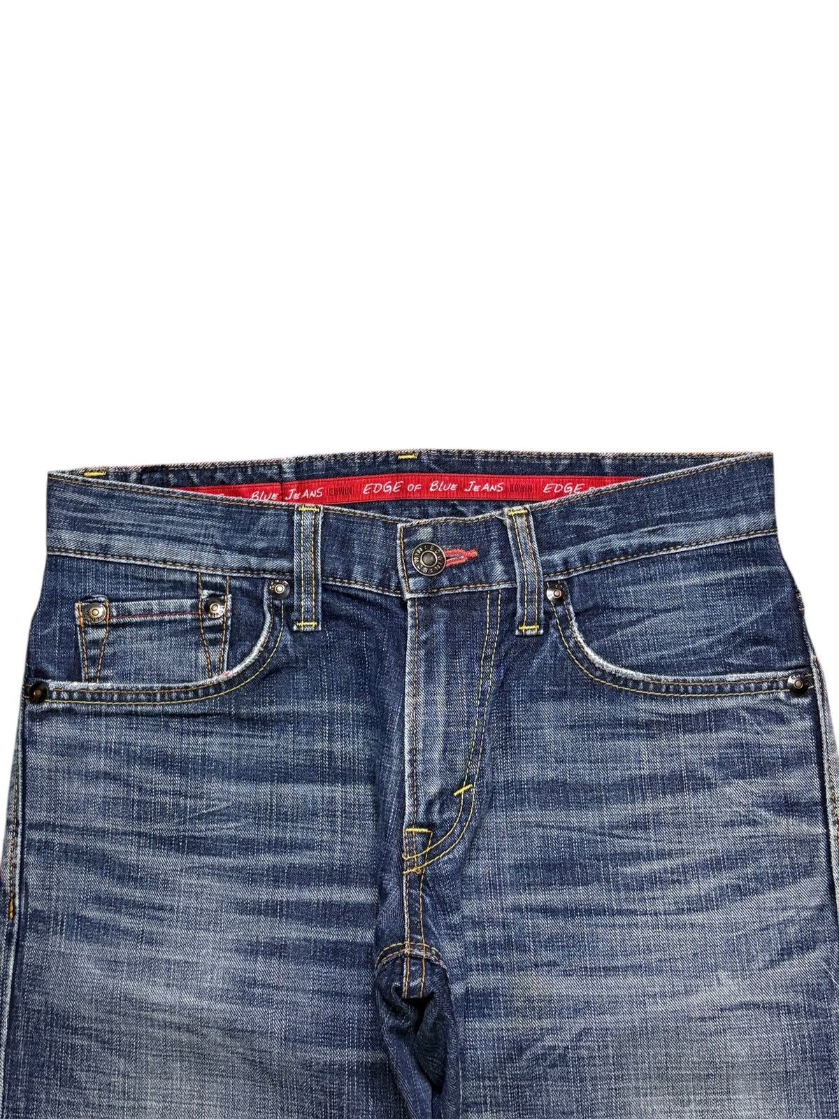 Edwin × Japanese Brand Vintage Japanese Edwin Faded Mud Wash Bootcut Jeans Size US 32 / EU 48 - 4 Thumbnail