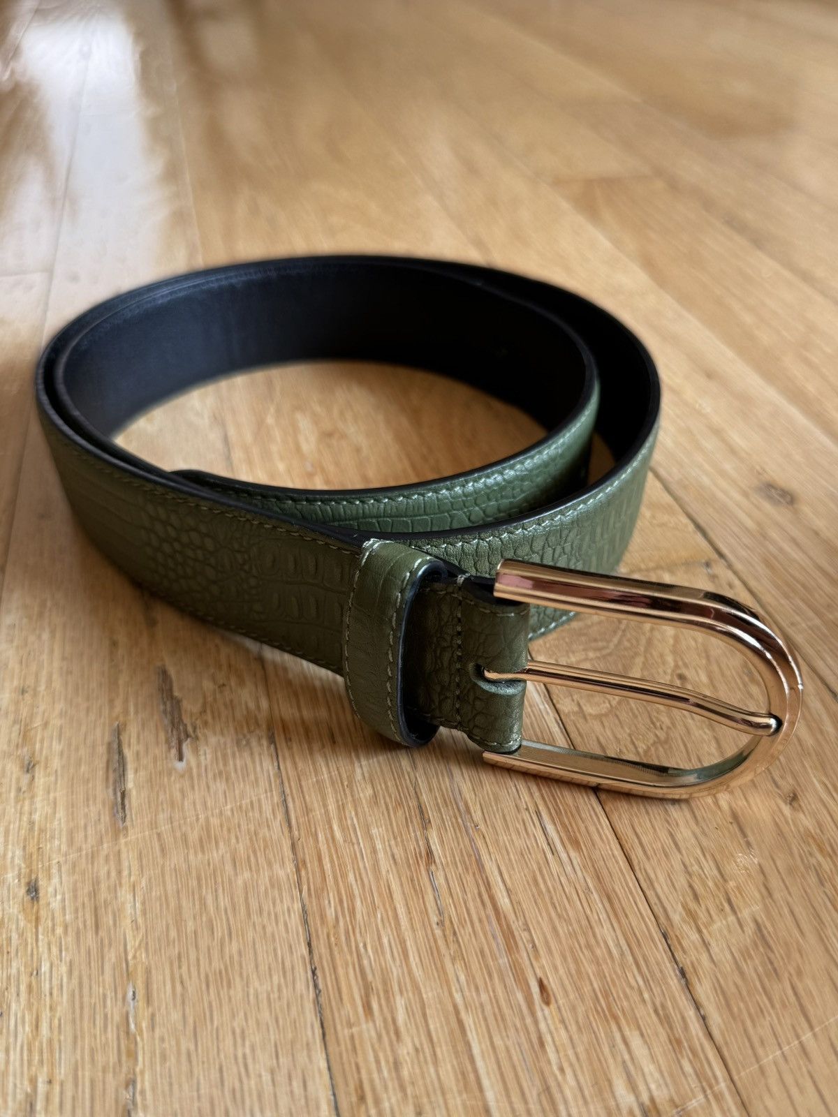 最終値下げ【美品】ゴルフワング　ベルト　ファイヤー柄 最終値下げ【美品】ゴルフワング ベルト ファイヤー柄