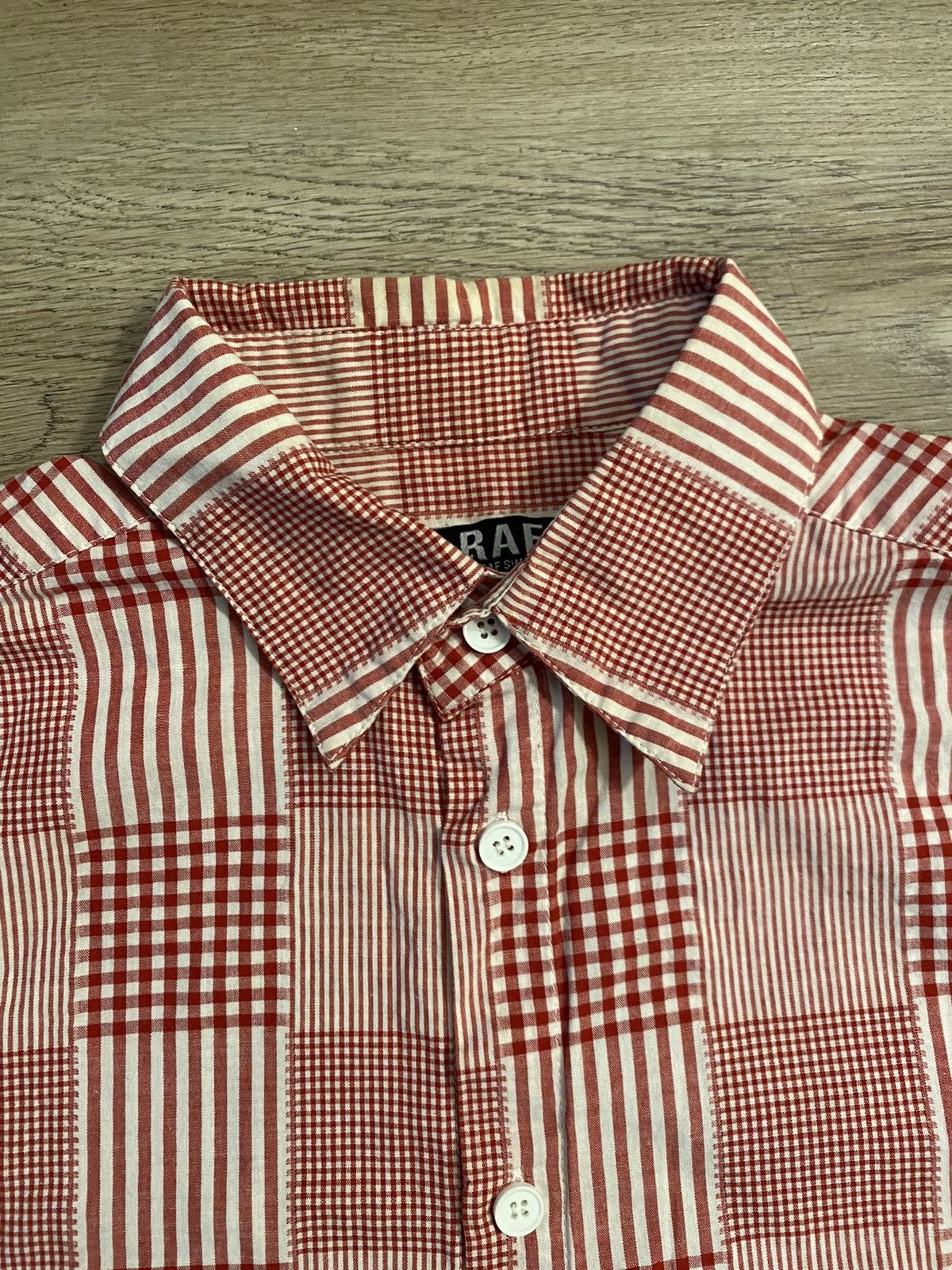 Raf by Raf Simons Raf By RAF Simmons “Red Plaid” button up Size US S / EU 44-46 / 1 - 3 Thumbnail