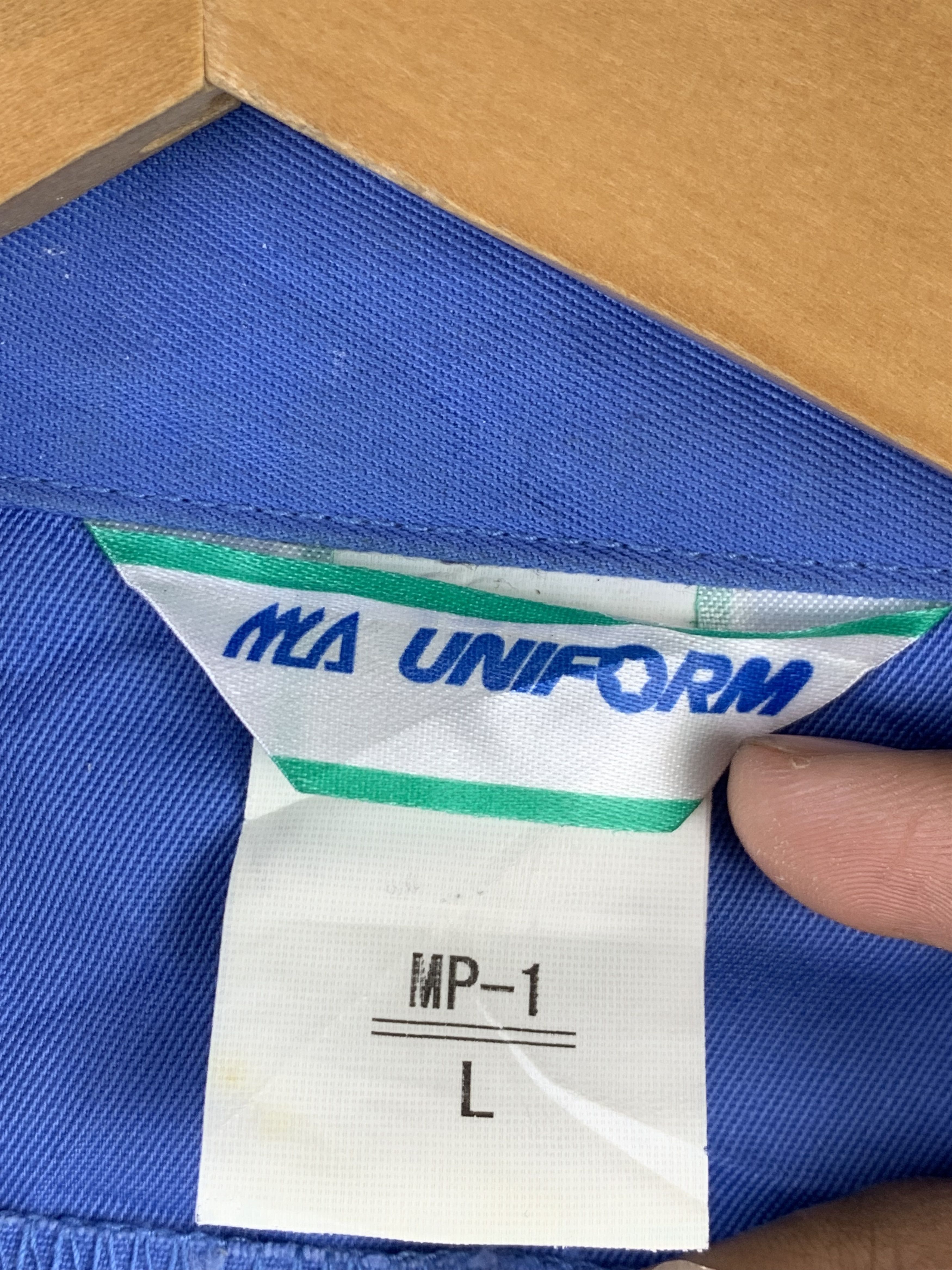 Japanese Brand Vintage Japanese Brand Mitsubishi Workers Denim Jacket J1524 Size US L / EU 52-54 / 3 - 6 Thumbnail
