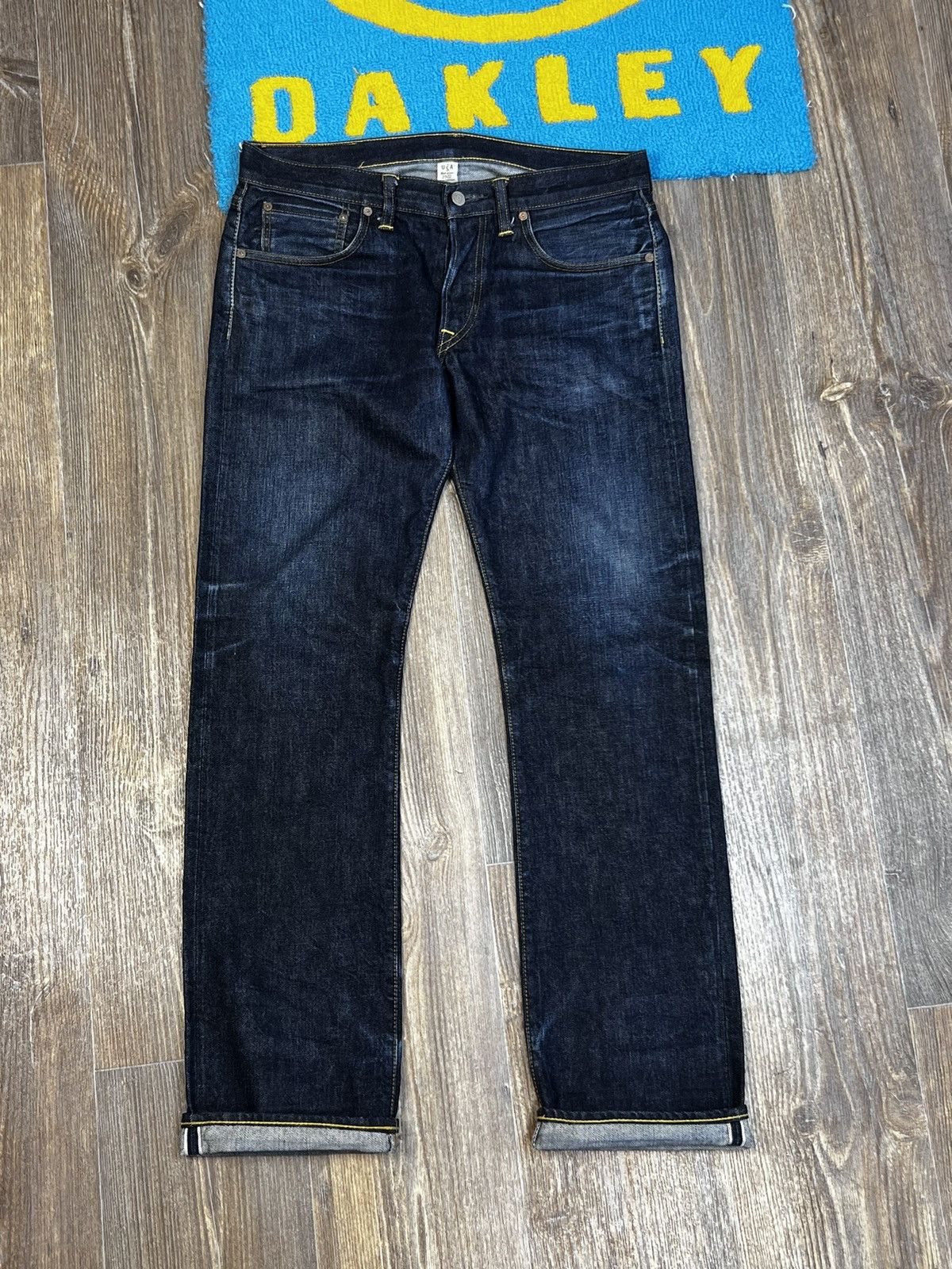Polo Ralph Lauren × RRL Ralph Lauren × Vintage Double RL Polo Ralph Blue Denim Selvedge Pant size 31x32 Size US 31 - 1 Thumbnail