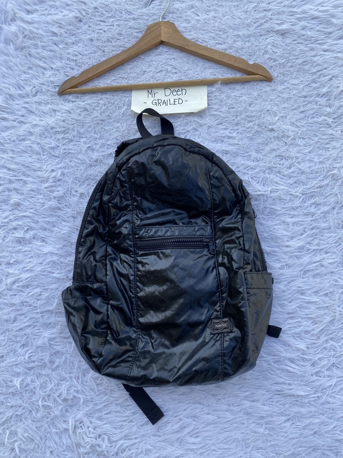 Porter Rare Yoshida PORTER Tanker Black Backpack Size ONE SIZE - 4 Thumbnail
