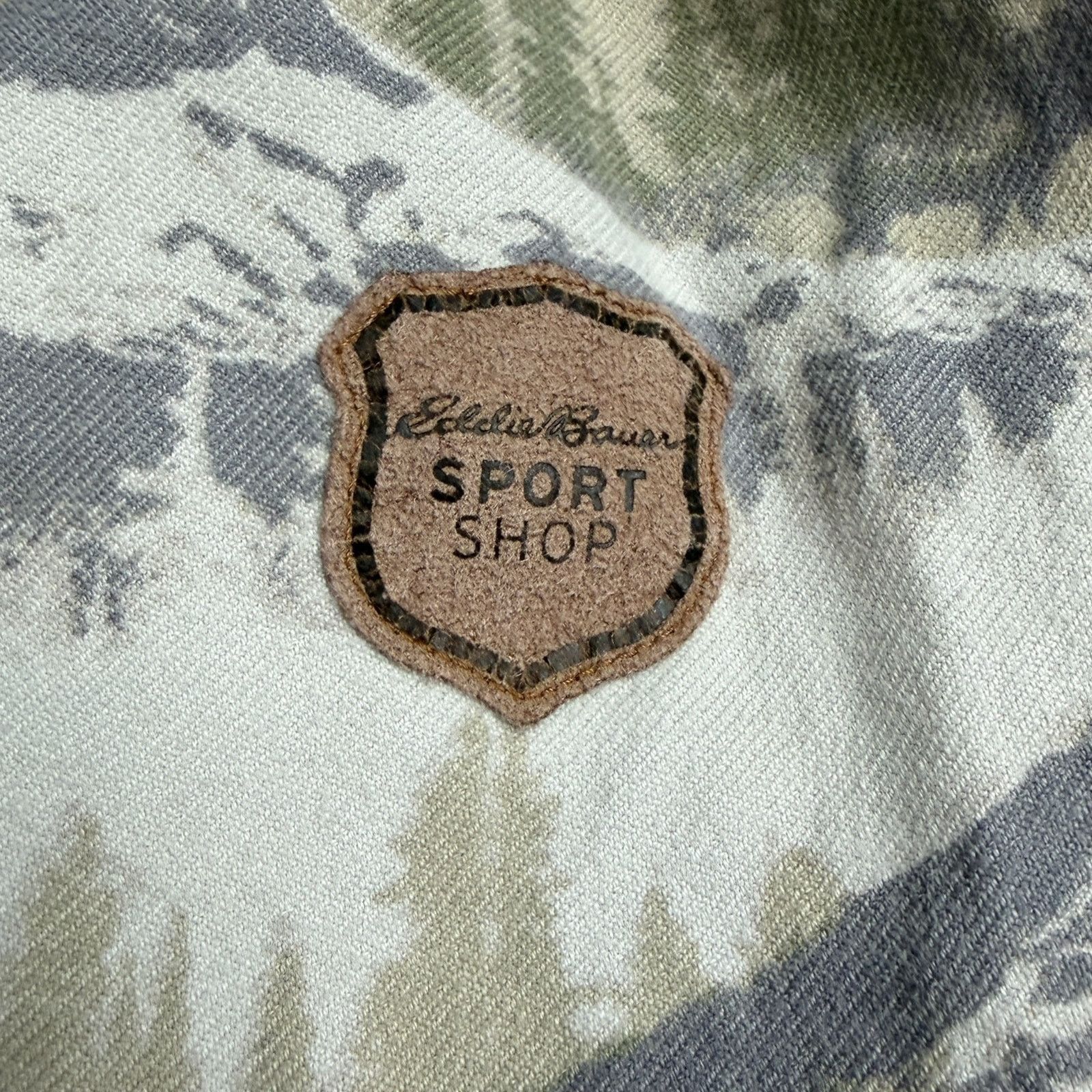 Eddie Bauer Eddie Bauer Sport Shop Men's Medium Scenic Mountain LS Shirt Size US M / EU 48-50 / 2 - 8 Thumbnail
