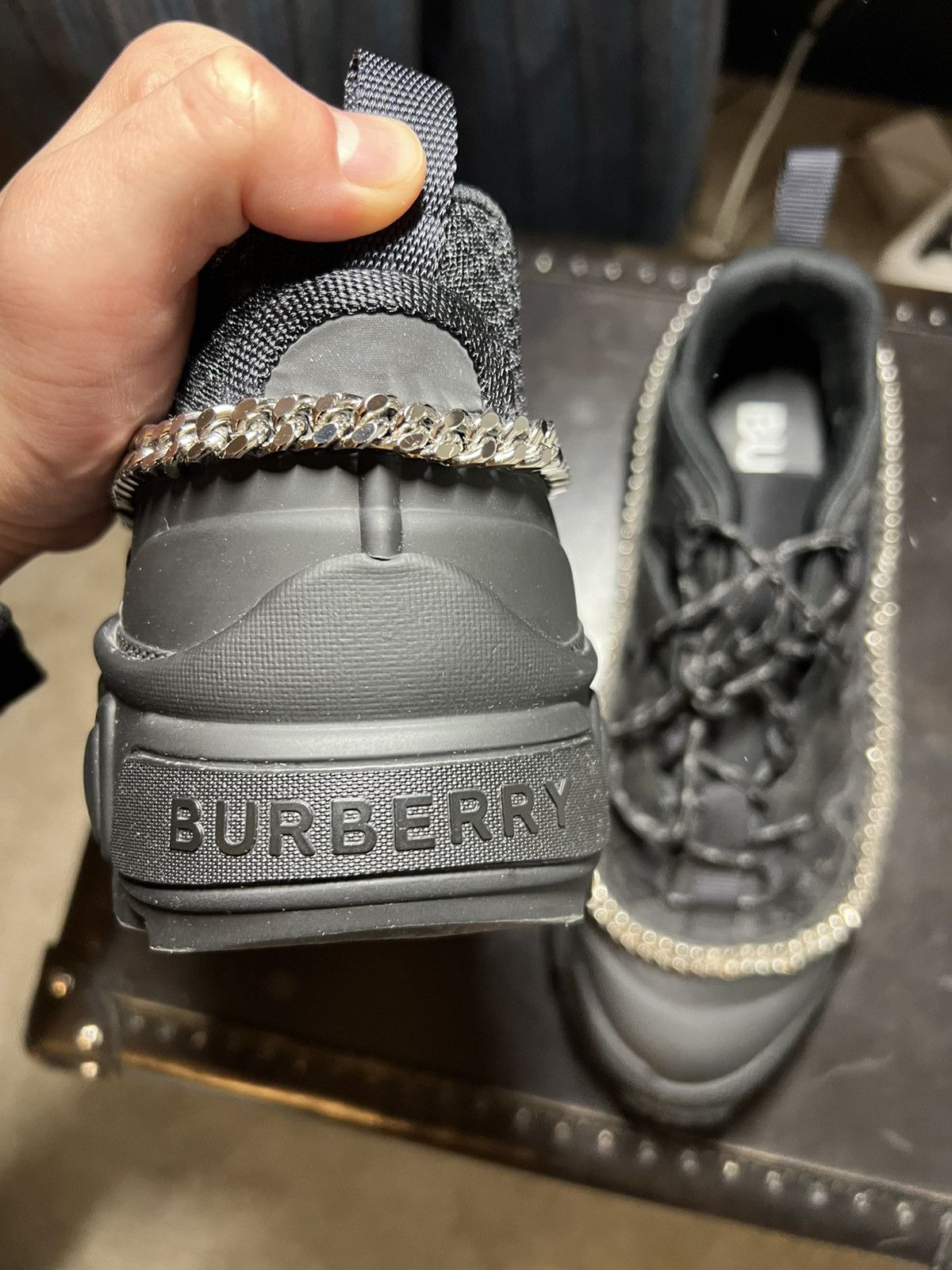 Burberry Burberry Arthur Chain Sneaker Size US 8.5 / EU 41-42 - 7 Thumbnail
