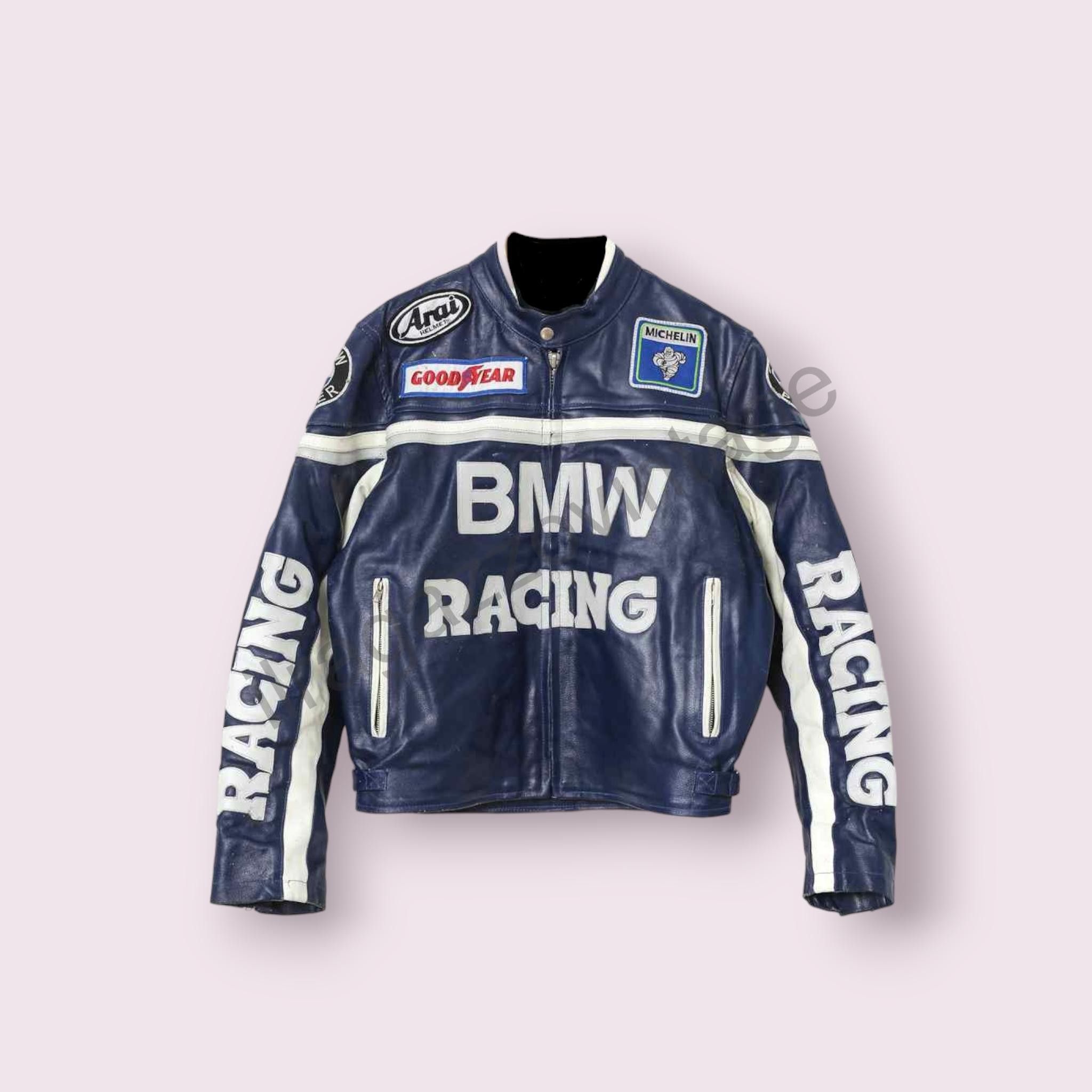 BMW × Vintage BMW Leather Jacket | Grailed
