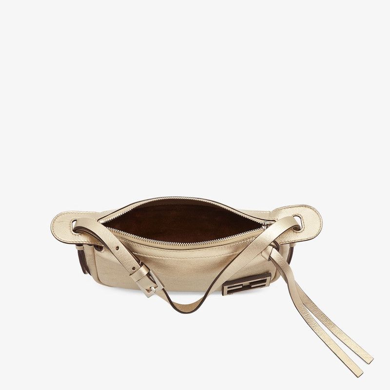Fendi o1s1wg111125 Size: OS/ Simple Fendi Mini in Golden Size ONE SIZE - 5 Thumbnail