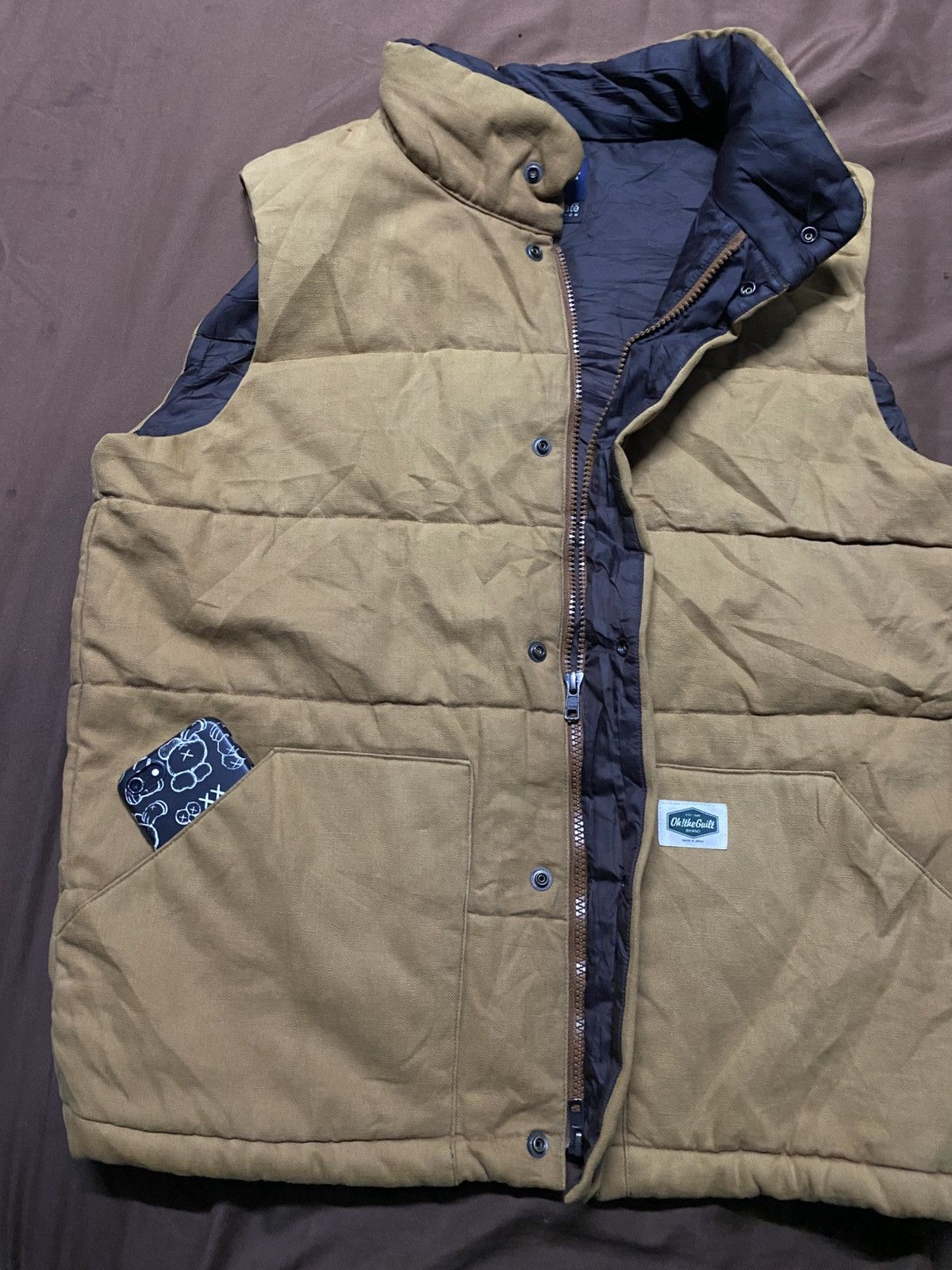 Japanese Brand Oh The Guilt Padded Vest Size US L / EU 52-54 / 3 - 4 Thumbnail