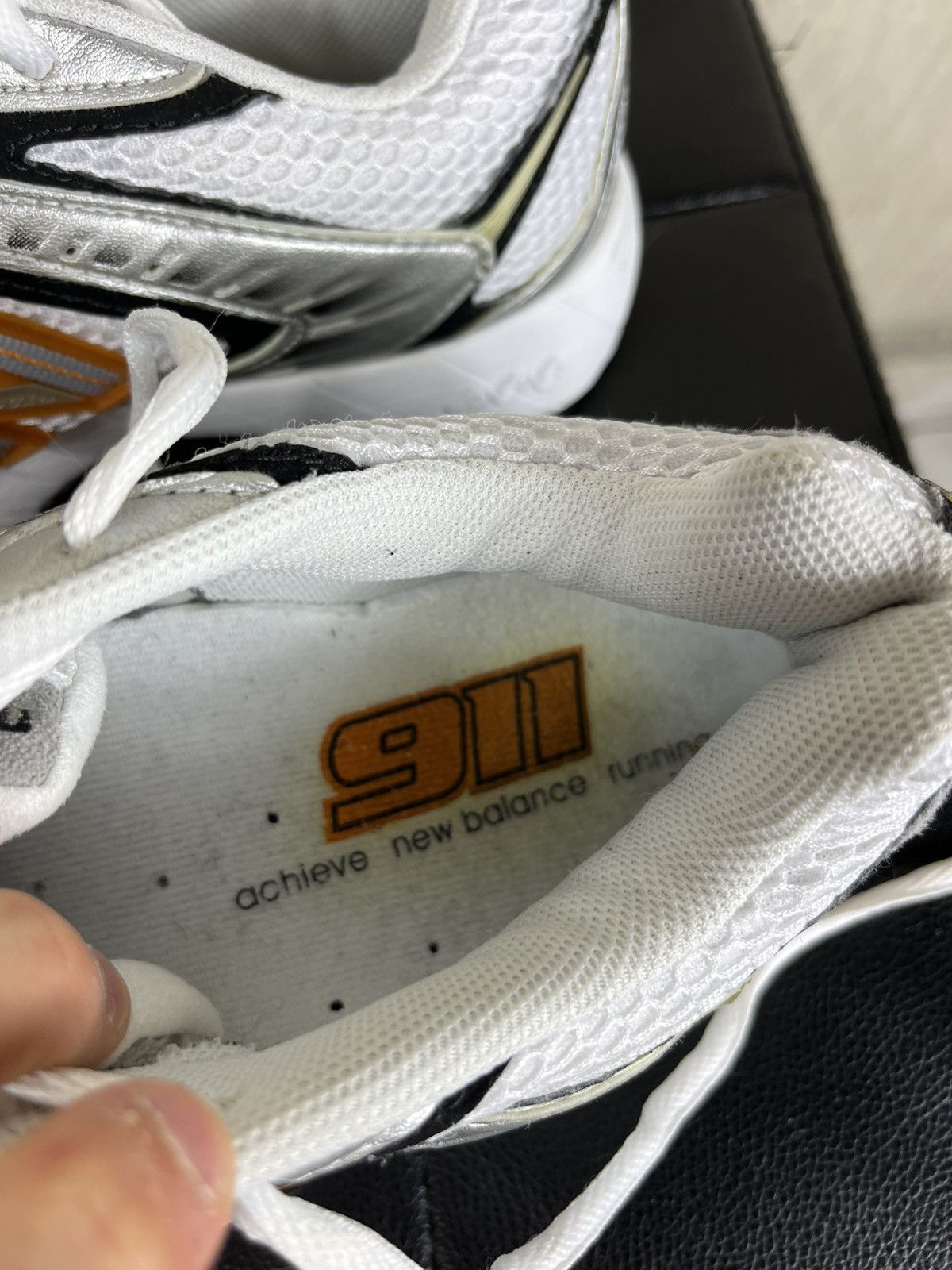 New Balance × Vintage Vintage New Balance 911 retro silver classic shoes sneakers Size US 9 / EU 42 - 22 Thumbnail
