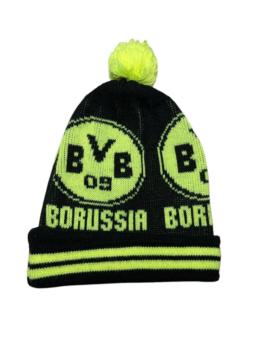 Nike × Vintage 90's BVB Borussia Dortmund Hat Vintage Soccer team Football Size ONE SIZE - 3 Thumbnail