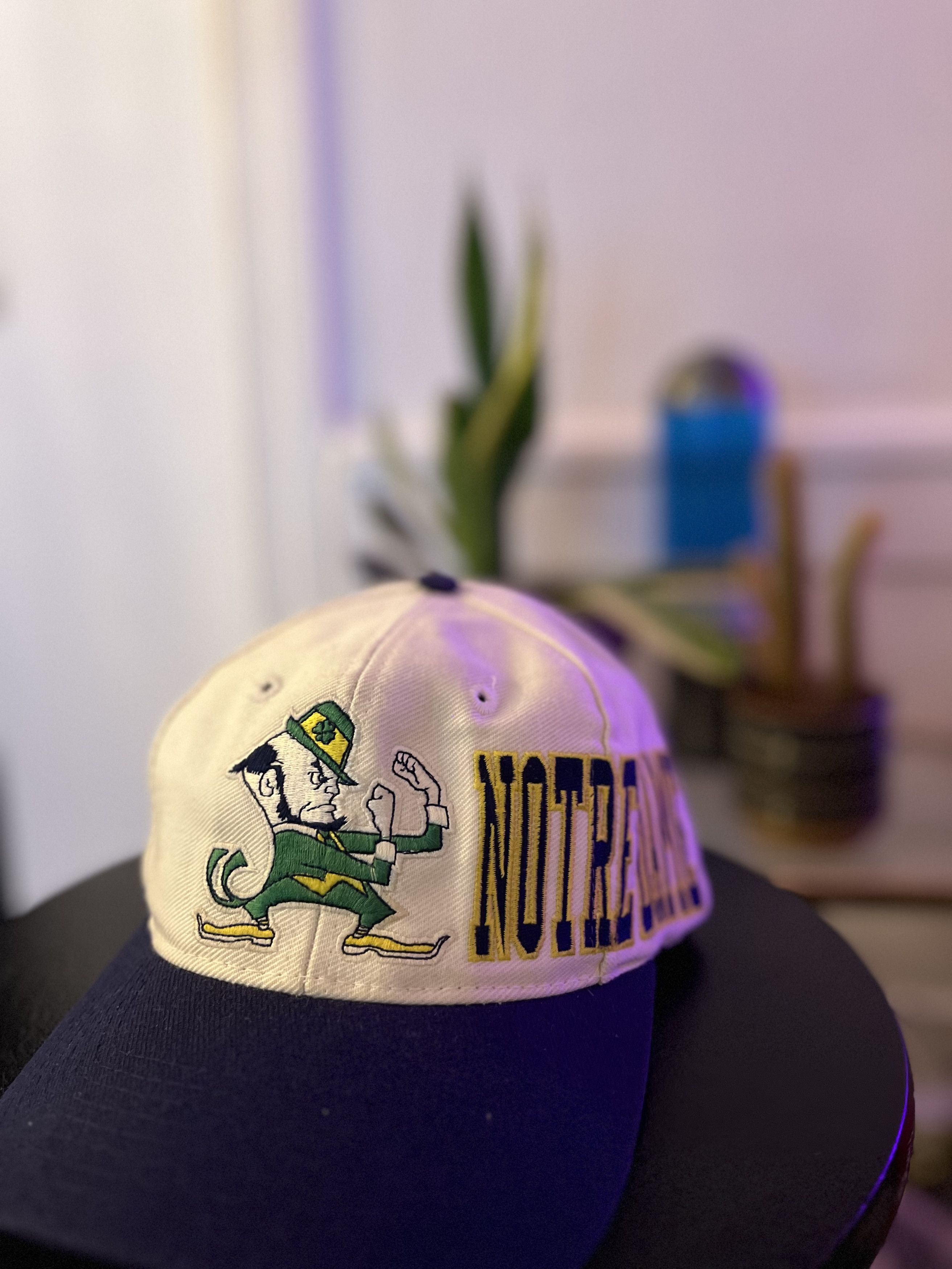 Apex One Notre Dame ApexOne Vintage Snapback Hat Cap 90s Size ONE SIZE - 1 Thumbnail