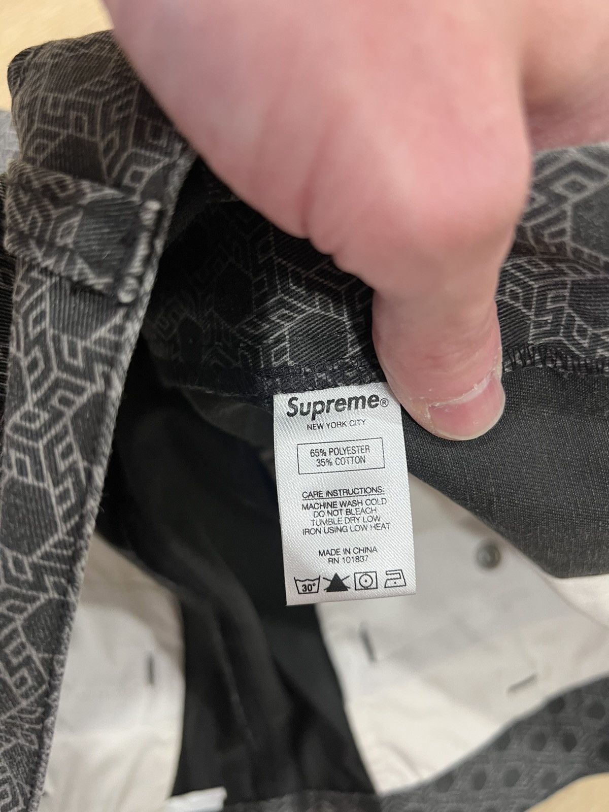 Supreme Supreme Monogram Work Pant Size US 34 / EU 50 - 7 Thumbnail