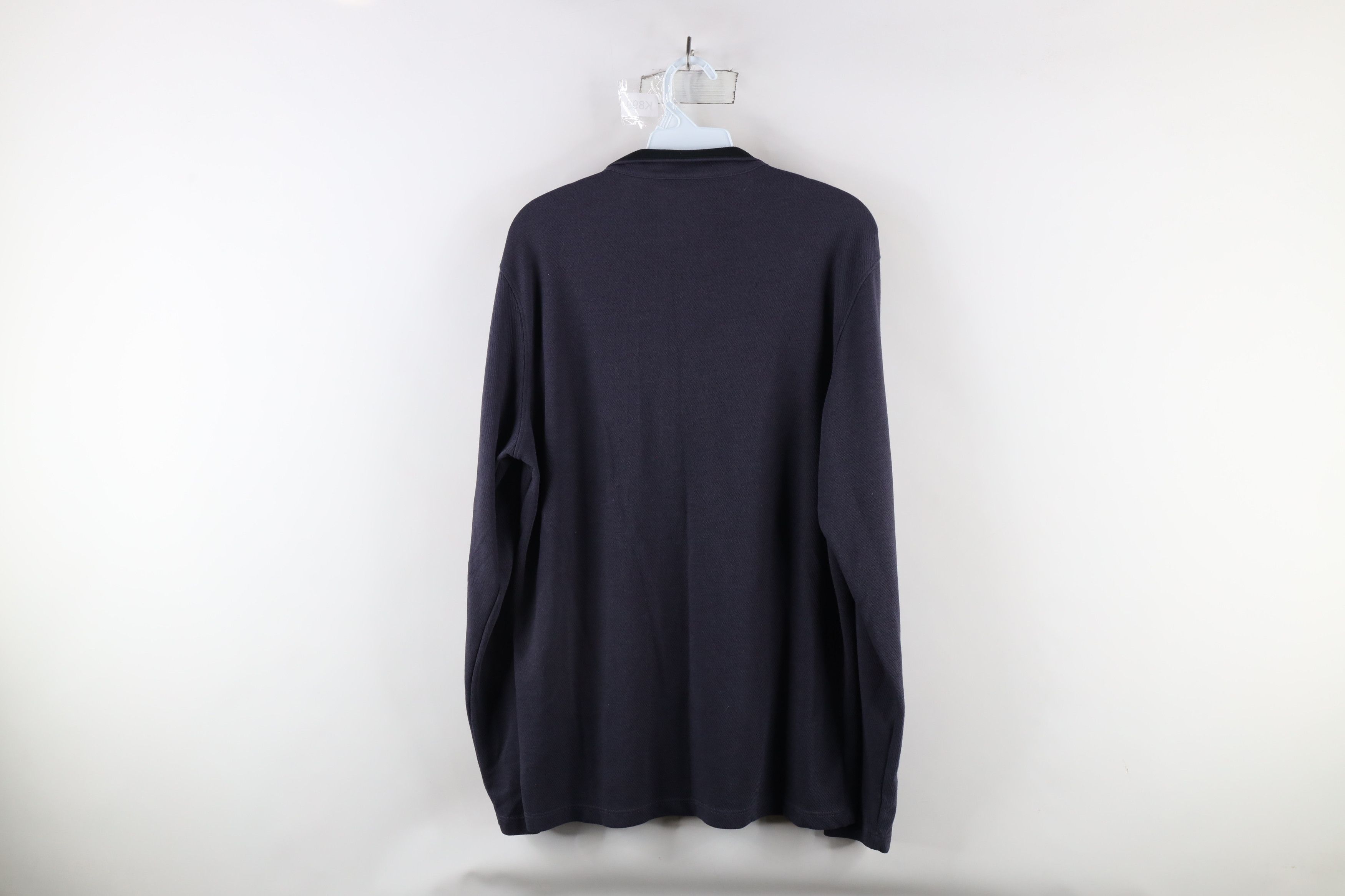 Nike × Vintage Nike Out Orange Crush Soda Pop Half Zip Pullover Top Blue Size US L / EU 52-54 / 3 - 9 Thumbnail