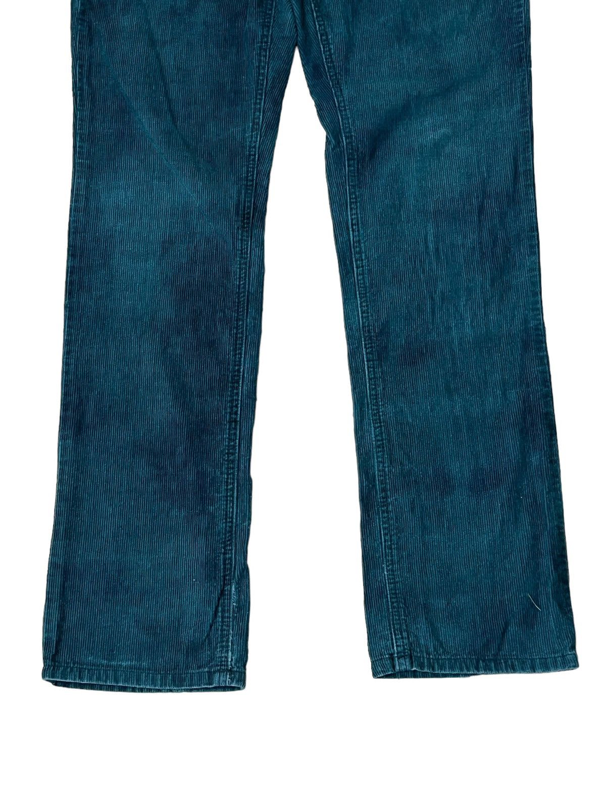 In The Attic IN THE ATTIC GREEN CORDUROY JEANS Size US 33 - 3 Thumbnail
