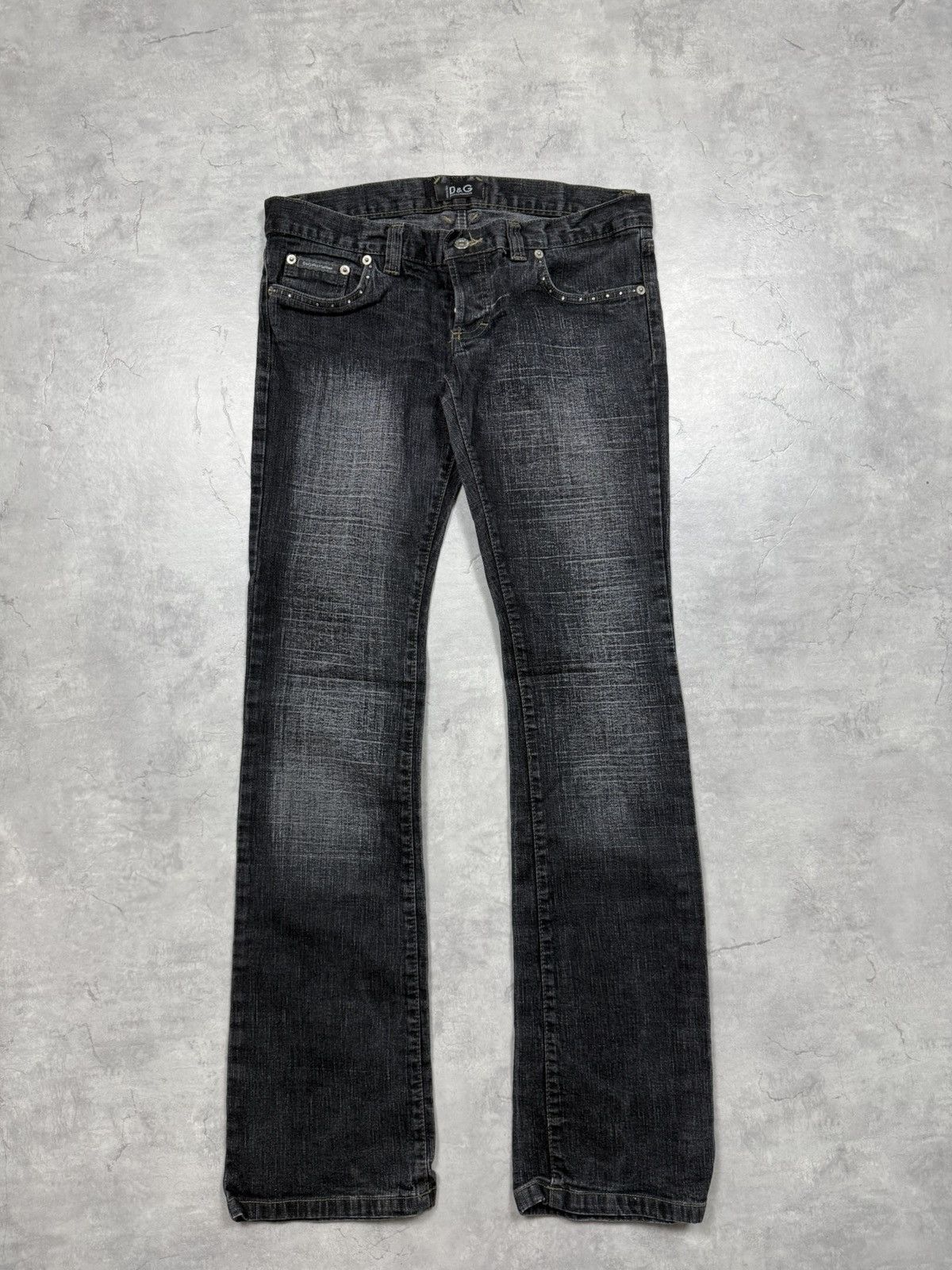Dolce & Gabbana Dolce Gabbana Big Logo Vintage Jeans Size 32" / US 10 / IT 46 - 3 Thumbnail