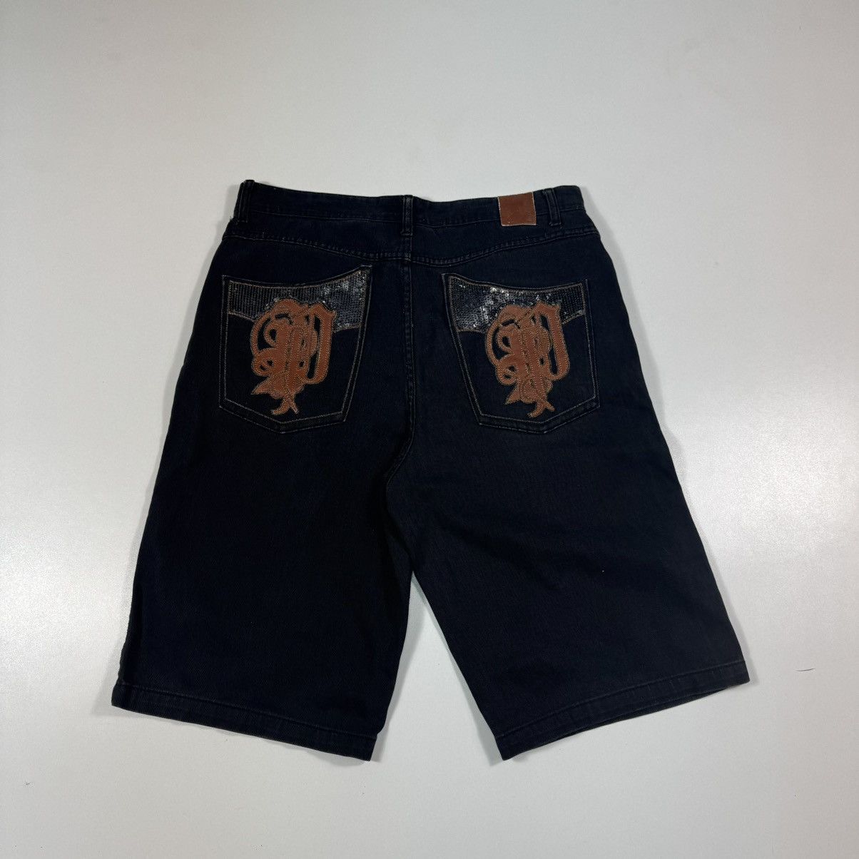 Pelle Pelle × Vintage vintage short pelle pelle big logo rare item Size US 36 / EU 52 - 1 Thumbnail