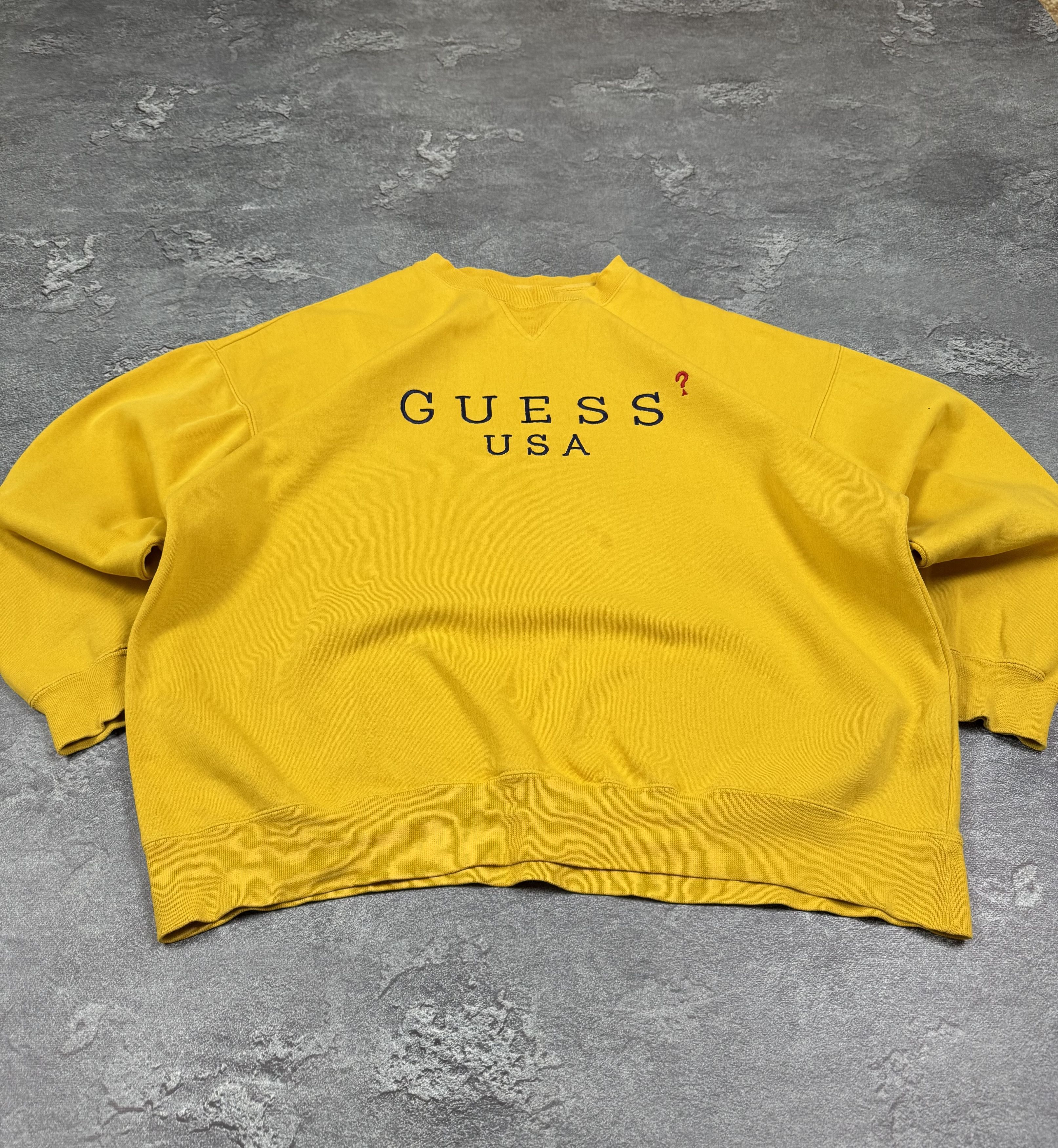 If Six Was Nine Guess 2000s VTG Y2K USA Sweatshirt Size XL Retro Size US XL / EU 56 / 4 - 4 Thumbnail