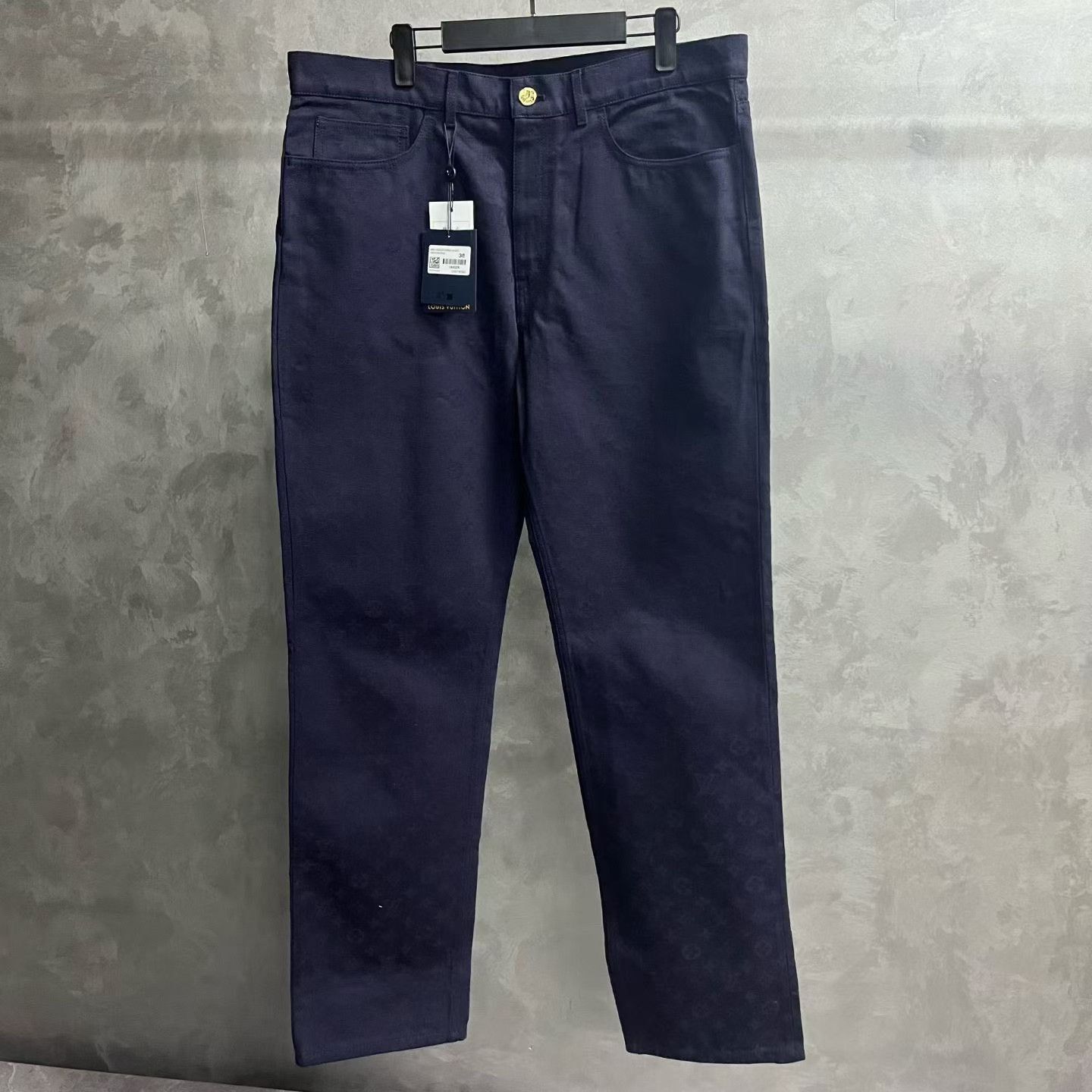 Louis Vuitton Louis Vuitton Casual Printed Blue Casual Pants 28 Men Size US 28 / EU 44 - 1 Thumbnail