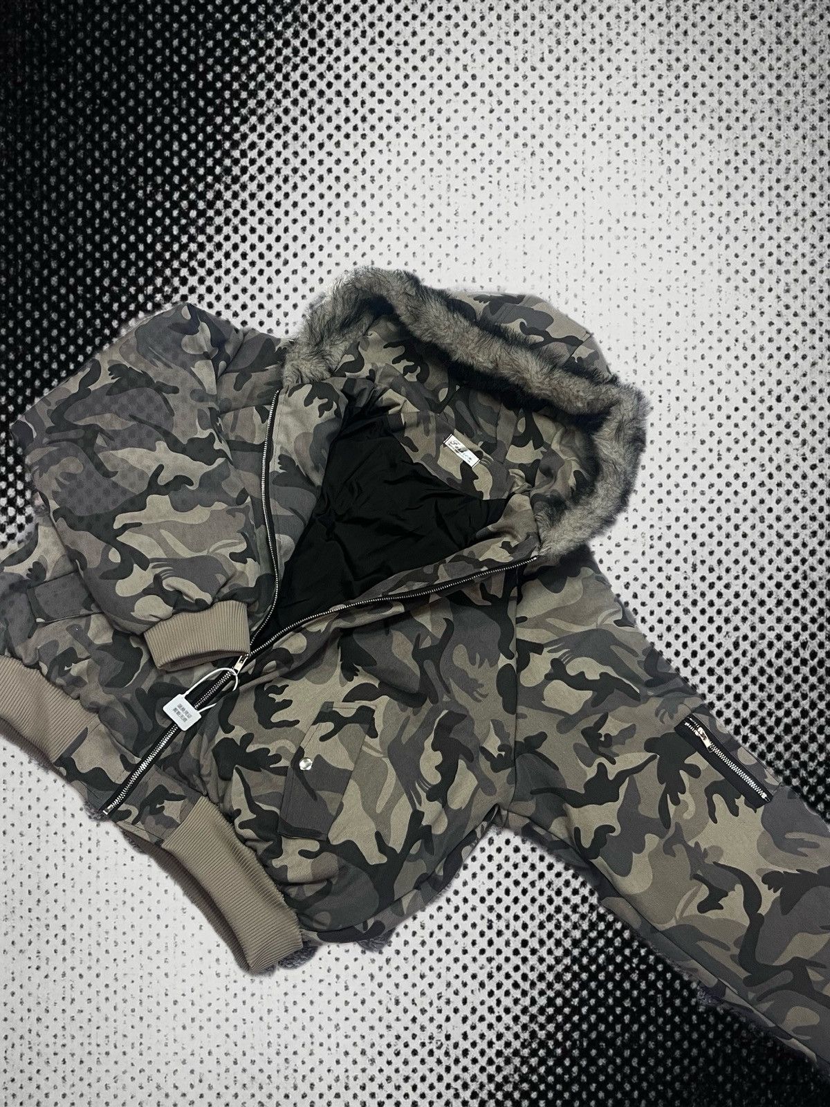Other Unisex bomber jacket with flaff streetwear Size US M / EU 48-50 / 2 - 3 Thumbnail